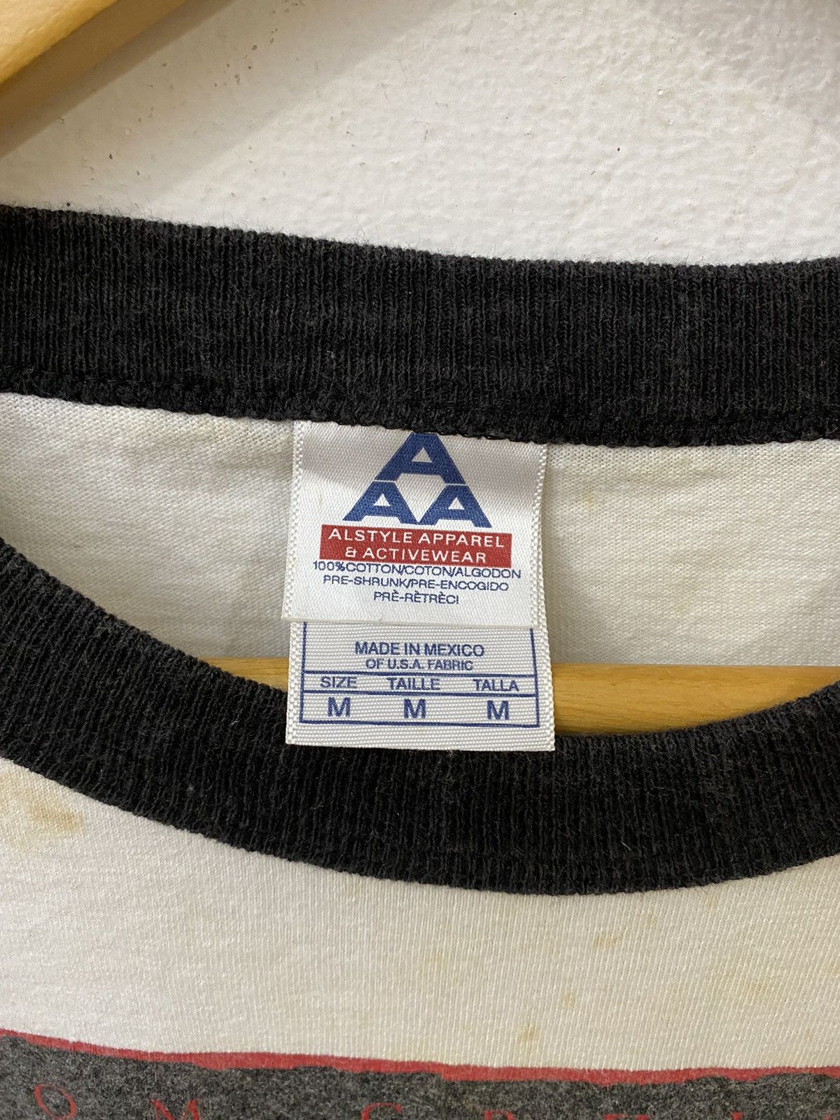 Band Tees × Vintage vintage 2005 WAR OF THE WORLDS ring ringer rare t-shirts Size US M / EU 48-50 / 2 - 8 Thumbnail