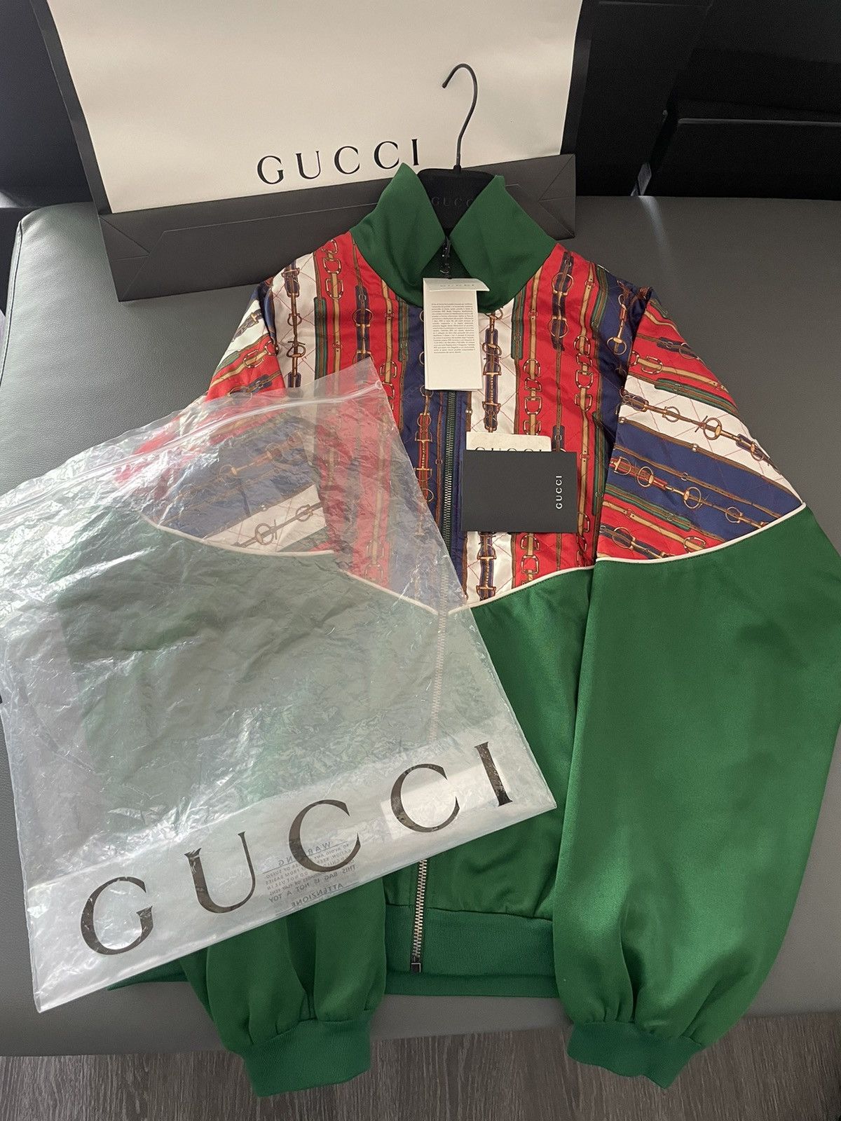 Gucci $3,300 Value Runway LimitedEdition Technical Horsebit Jacket Size US XL / EU 56 / 4 - 21 Thumbnail