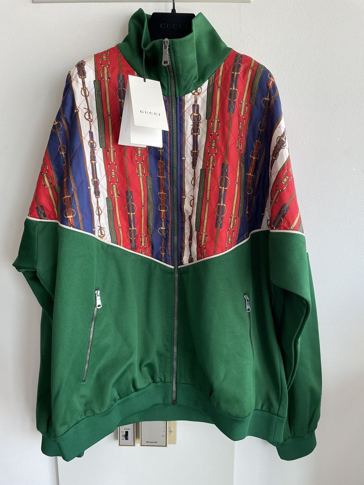 Gucci $3,300 Value Runway LimitedEdition Technical Horsebit Jacket Size US XL / EU 56 / 4 - 17 Thumbnail