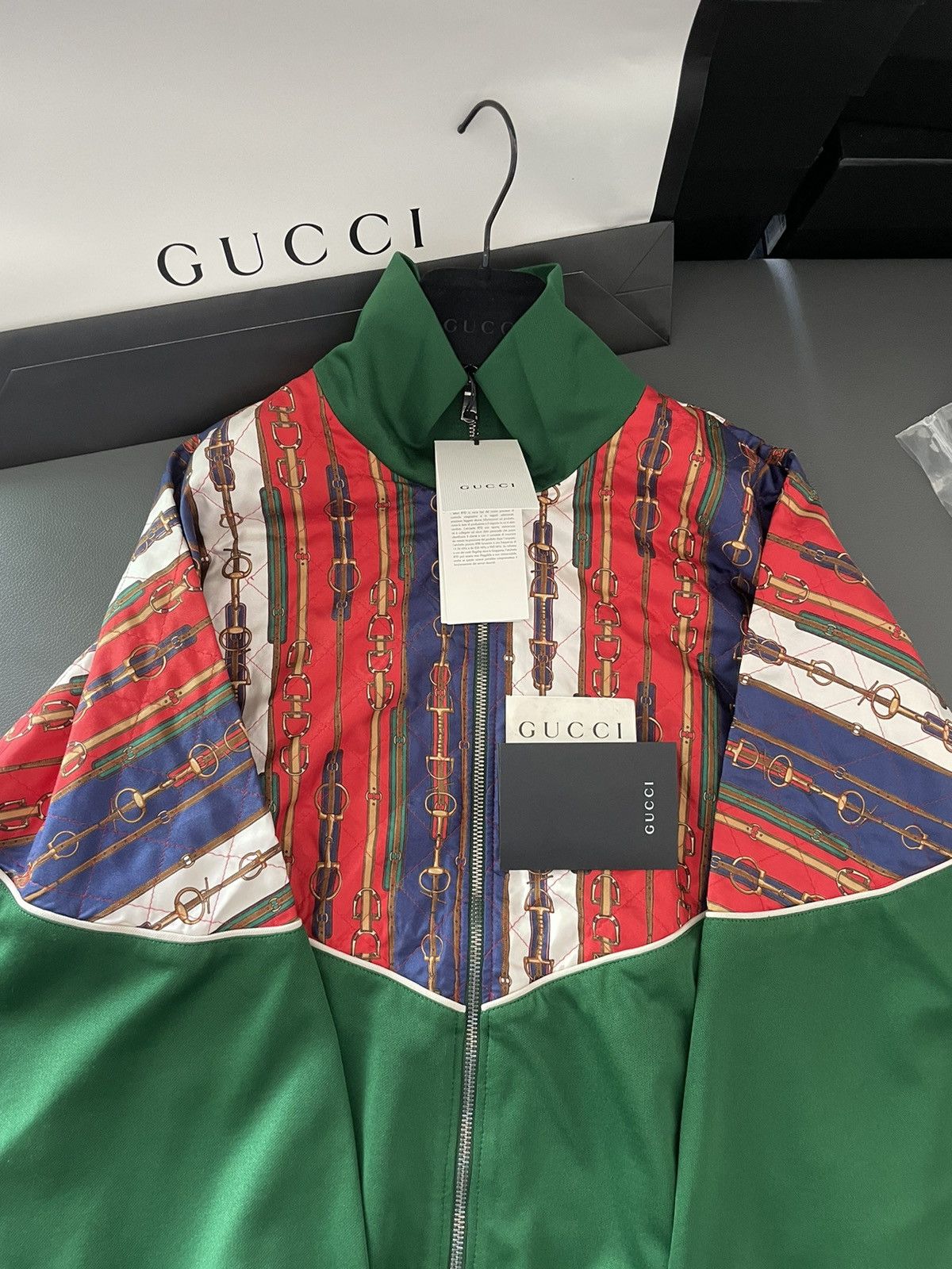 Gucci $3,300 Value Runway LimitedEdition Technical Horsebit Jacket Size US XL / EU 56 / 4 - 2 Thumbnail