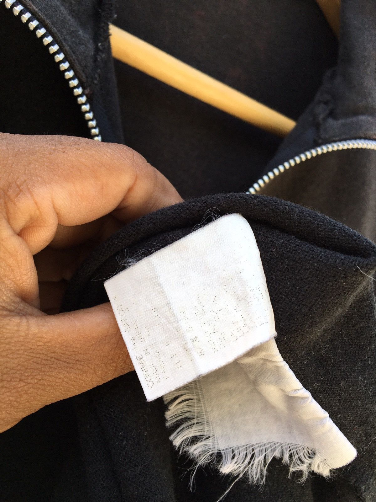 Comme des Garcons Vintage CDG Comme Des Garcons Black Plain Longsleeve Shirt Size US M / EU 48-50 / 2 - 10 Thumbnail