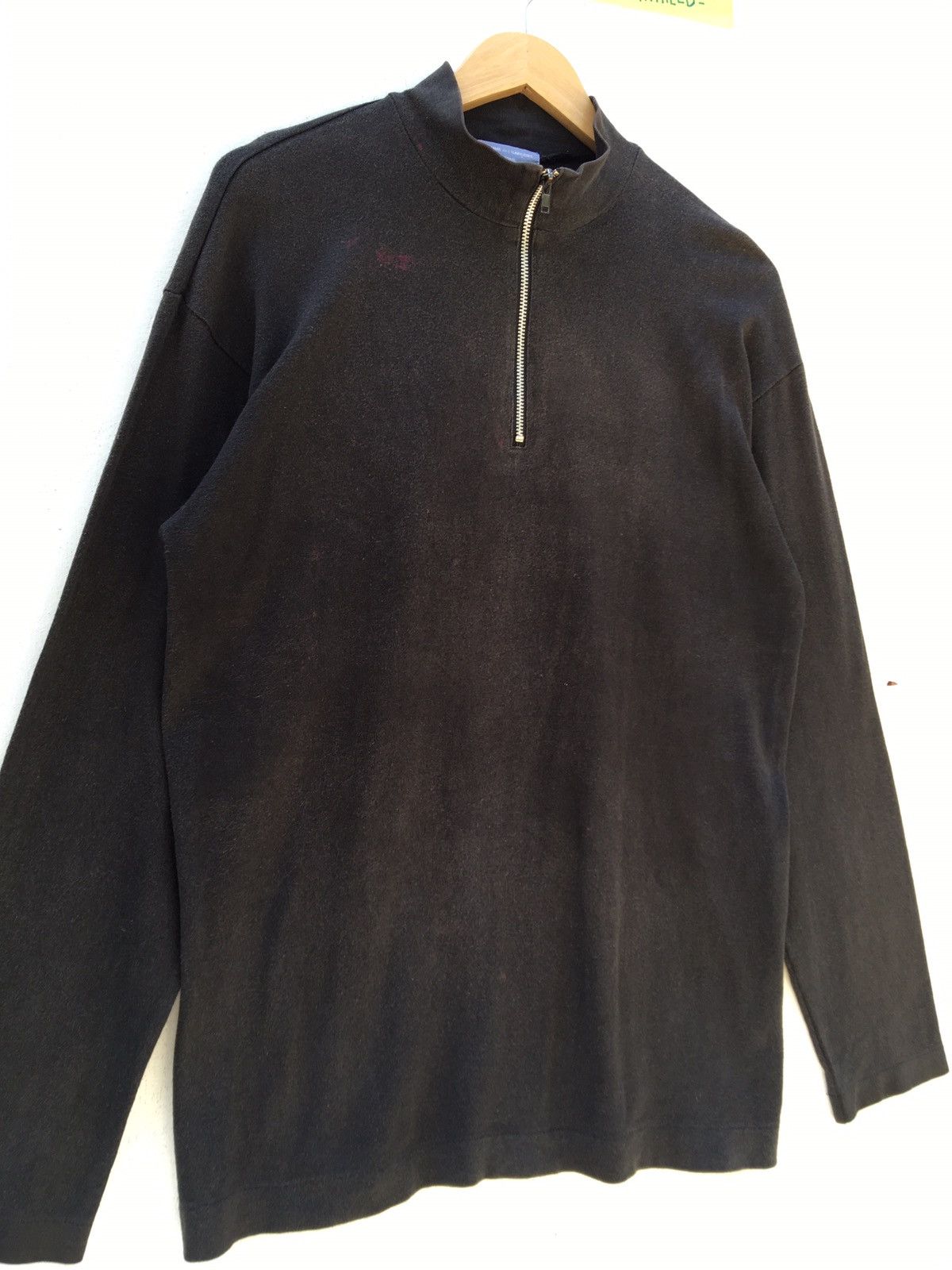 Comme des Garcons Vintage CDG Comme Des Garcons Black Plain Longsleeve Shirt Size US M / EU 48-50 / 2 - 4 Thumbnail