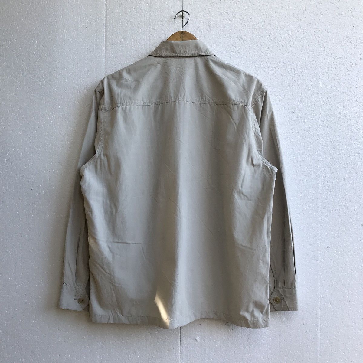 Lacoste Crocodile Light zip up collard Jacket Size US M / EU 48-50 / 2 - 2 Thumbnail
