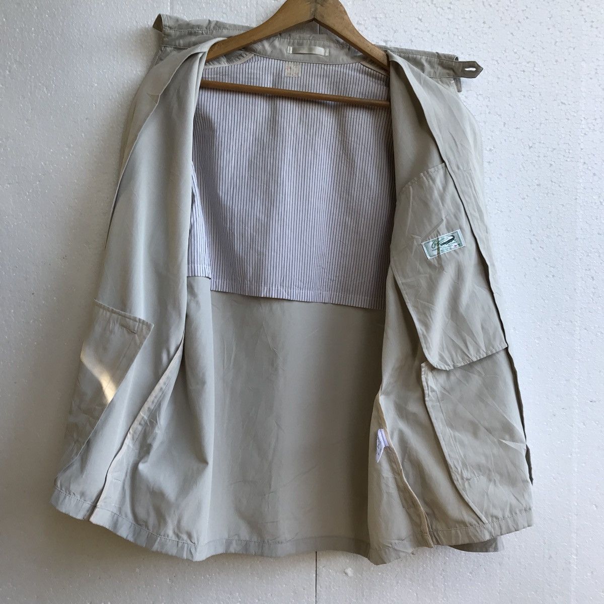 Lacoste Crocodile Light zip up collard Jacket Size US M / EU 48-50 / 2 - 7 Thumbnail