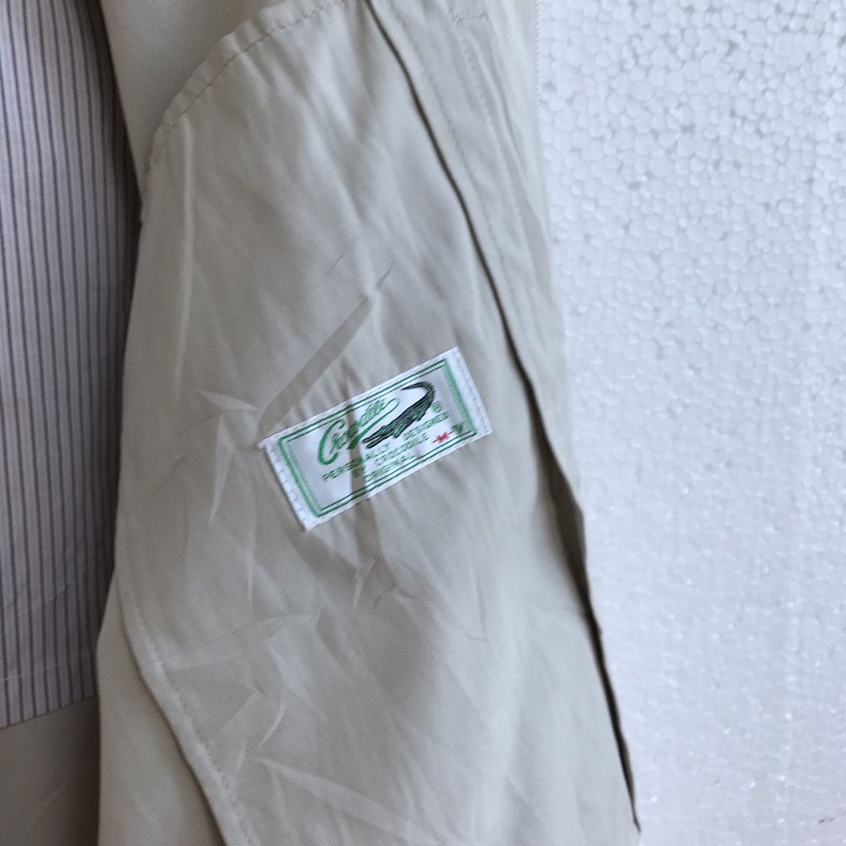 Lacoste Crocodile Light zip up collard Jacket Size US M / EU 48-50 / 2 - 8 Thumbnail