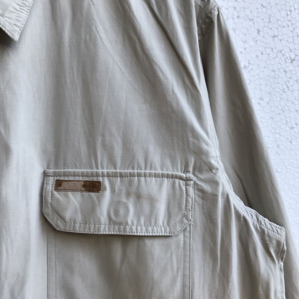 Lacoste Crocodile Light zip up collard Jacket Size US M / EU 48-50 / 2 - 5 Thumbnail