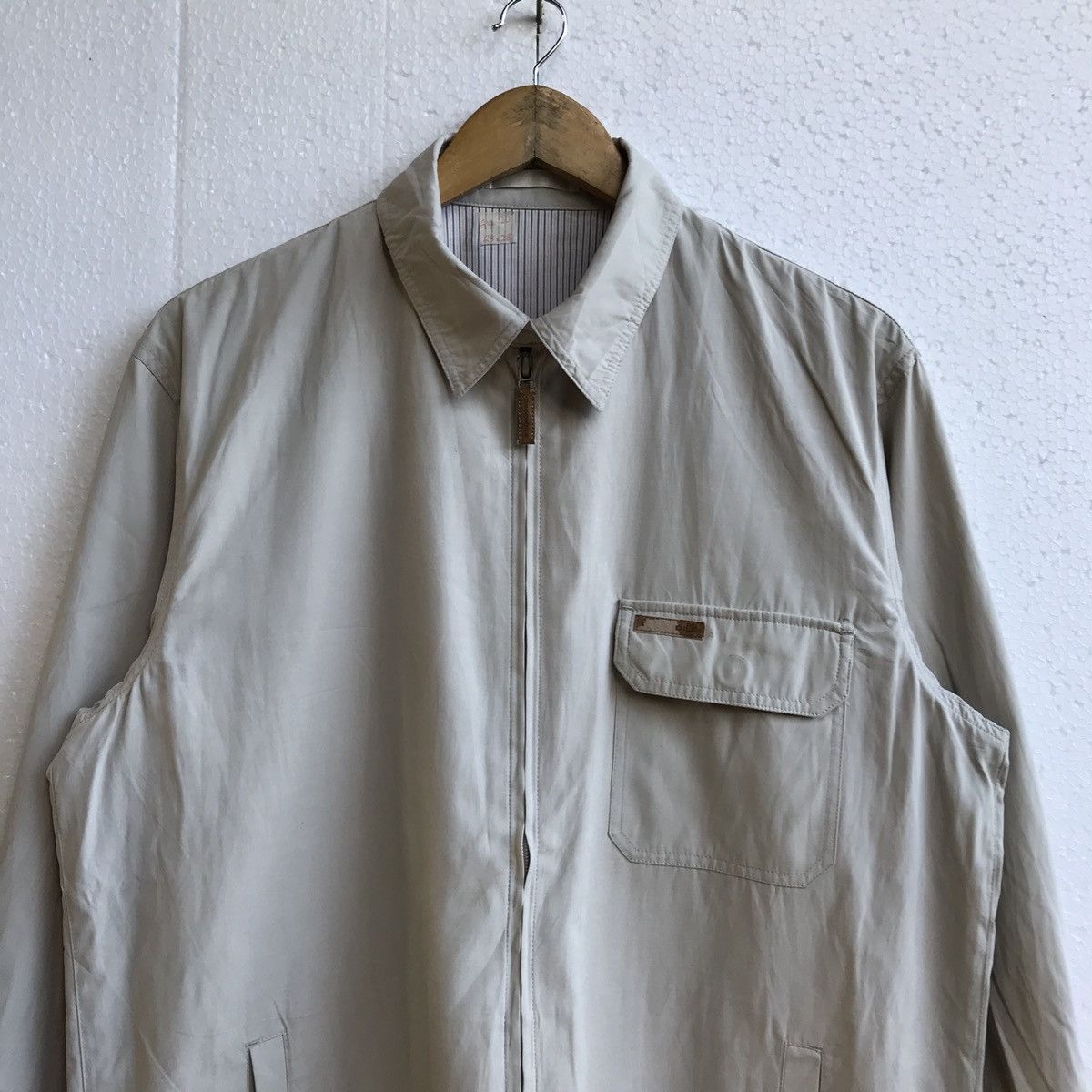 Lacoste Crocodile Light zip up collard Jacket Size US M / EU 48-50 / 2 - 3 Thumbnail