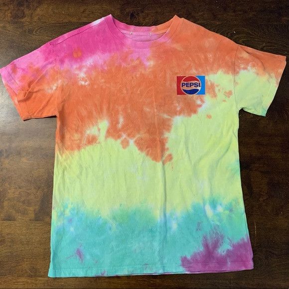 Vintage Vintage 90s Pepsi Cola International Tie Dye Shirt | Grailed