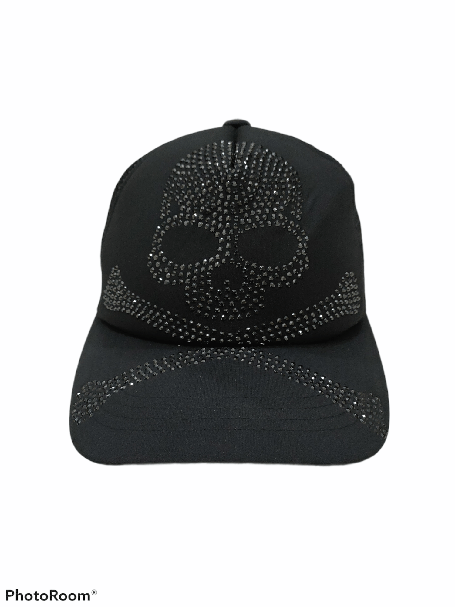 Japanese Brand × Swarovski BOMBTRAX SKULL MESH CAP Size ONE SIZE - 1 Thumbnail
