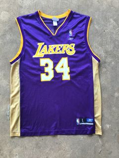 Nike NBA Los Angeles Lakers #34 Shaquille O'Neal Shaq MPLS Jersey