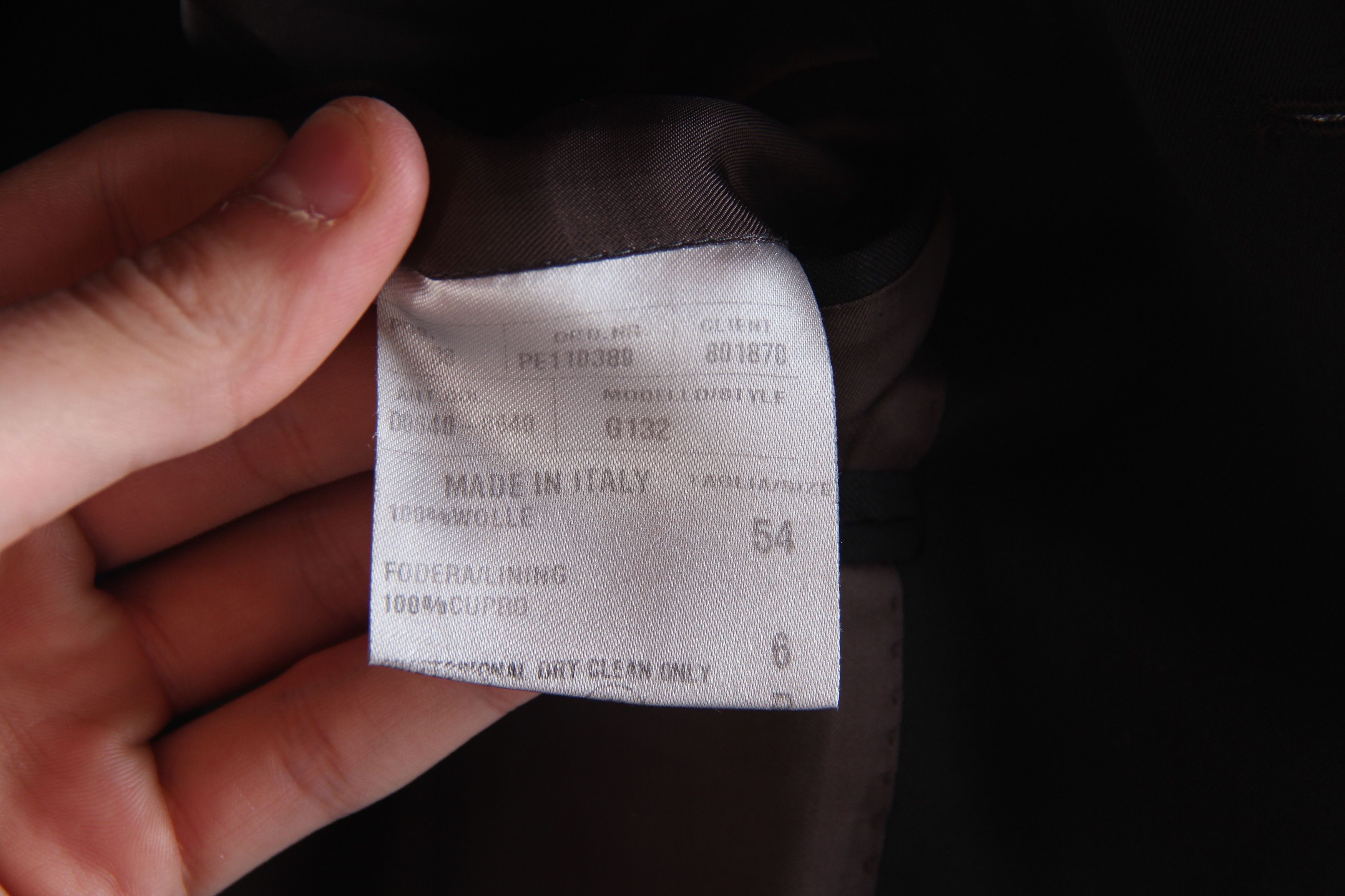 Raffaele Caruso for Braun Wool Blazer sz 54 003605