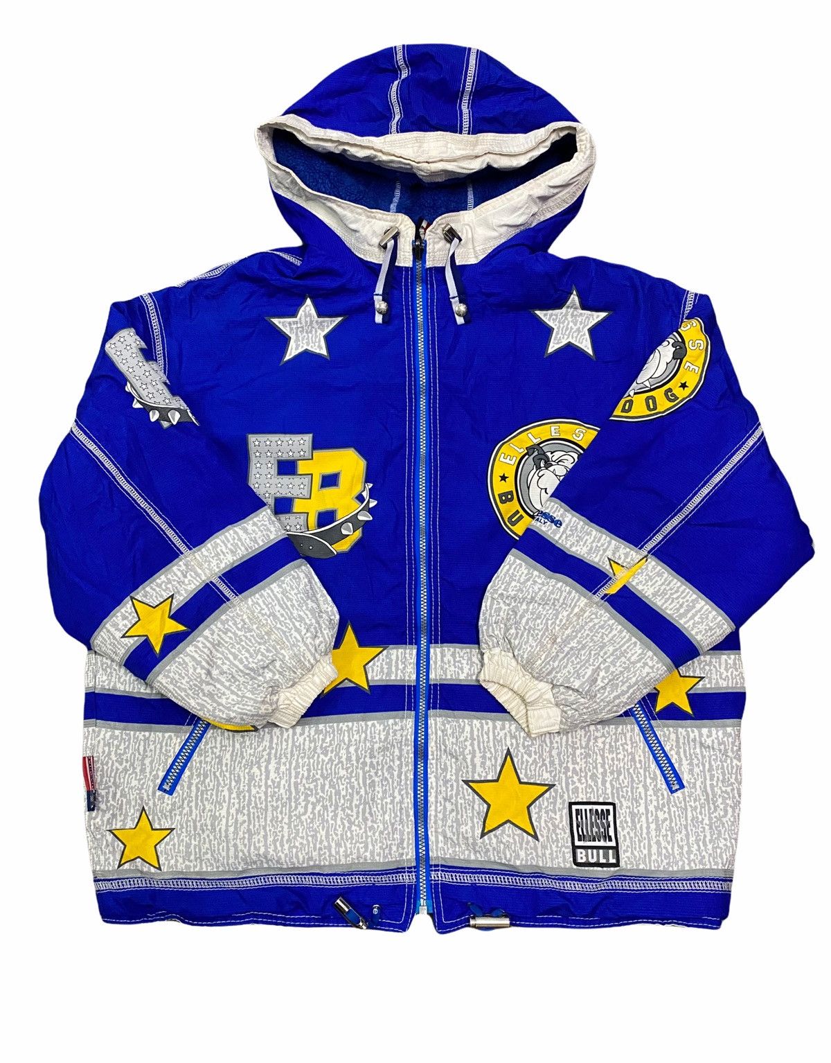 Vintage Ellesse Bull Reversible Ski Wear Jacket