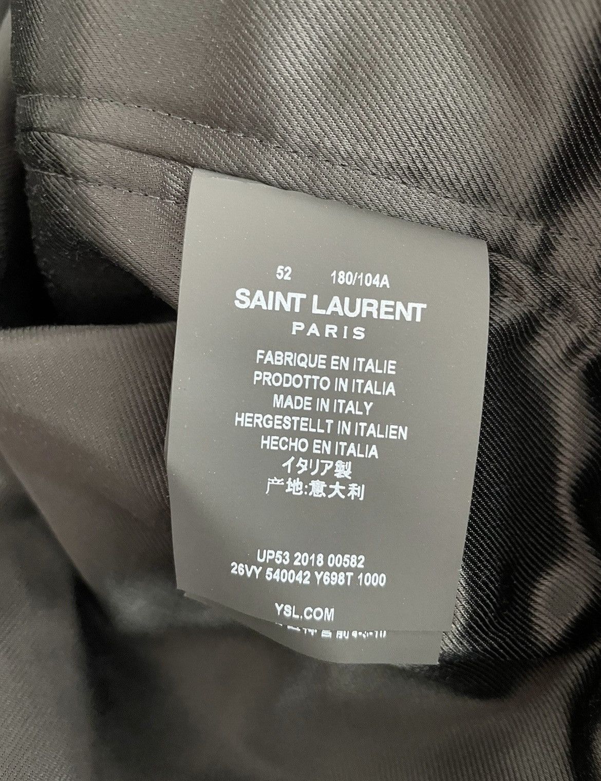 Saint Laurent Paris $4,000 Value Super Limited Runway Velvet Python Teddy Jacket Size US M / EU 48-50 / 2 - 7 Thumbnail