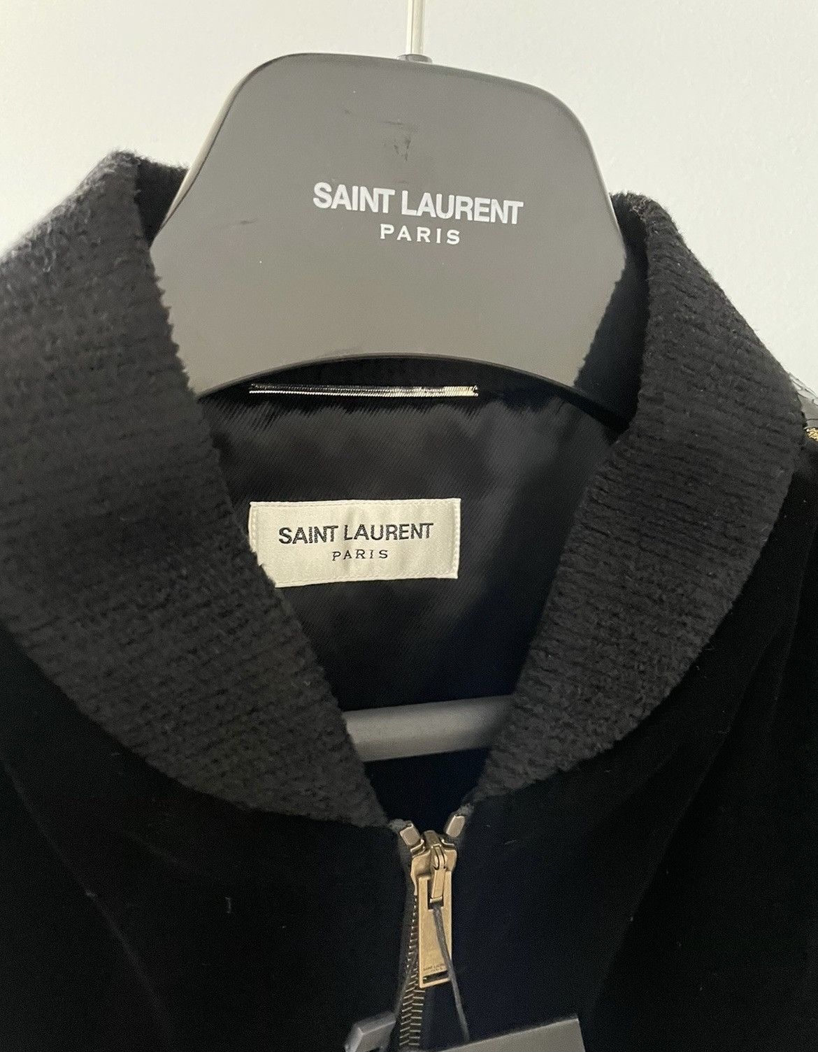 Saint Laurent Paris $4,000 Value Super Limited Runway Velvet Python Teddy Jacket Size US M / EU 48-50 / 2 - 22 Thumbnail