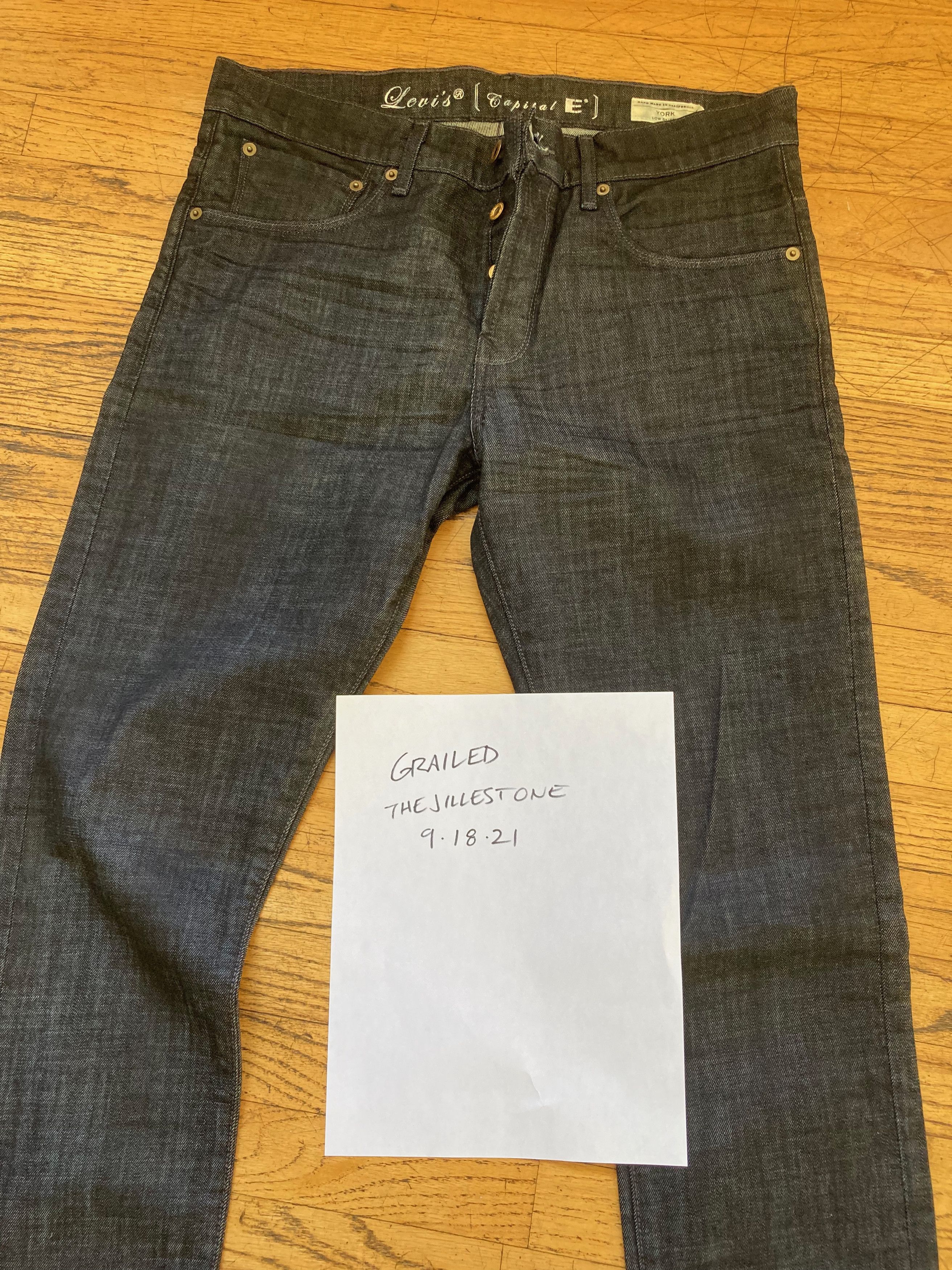 Levi's Made & Crafted Levi's York Low Skinny Capital E size 32 limited edition Size US 32 / EU 48 - 7 Thumbnail