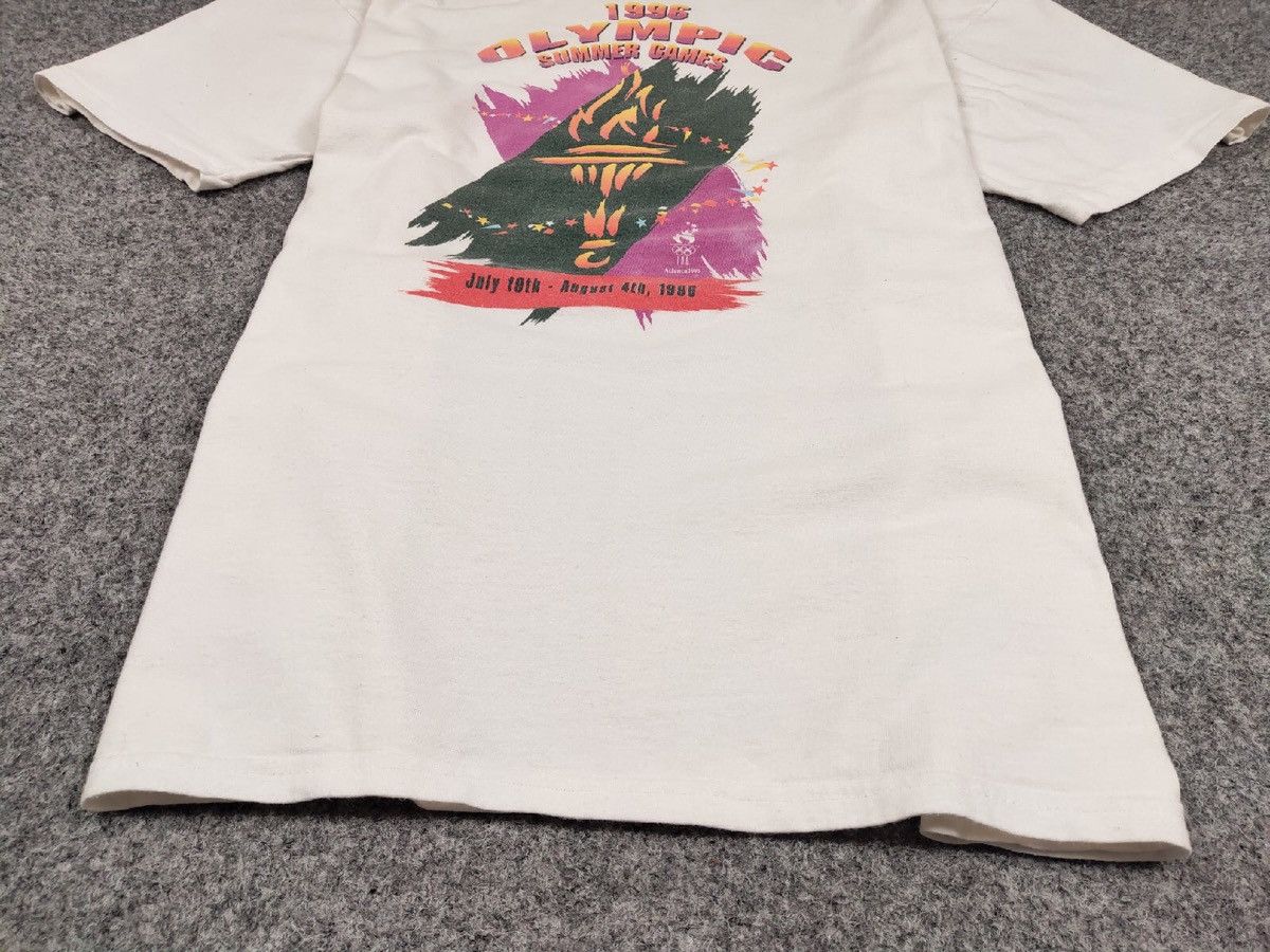 USA Olympics Rare Vintage Atlanta1996 Olympic Summer Games T shirt Size US XL / EU 56 / 4 - 7 Thumbnail