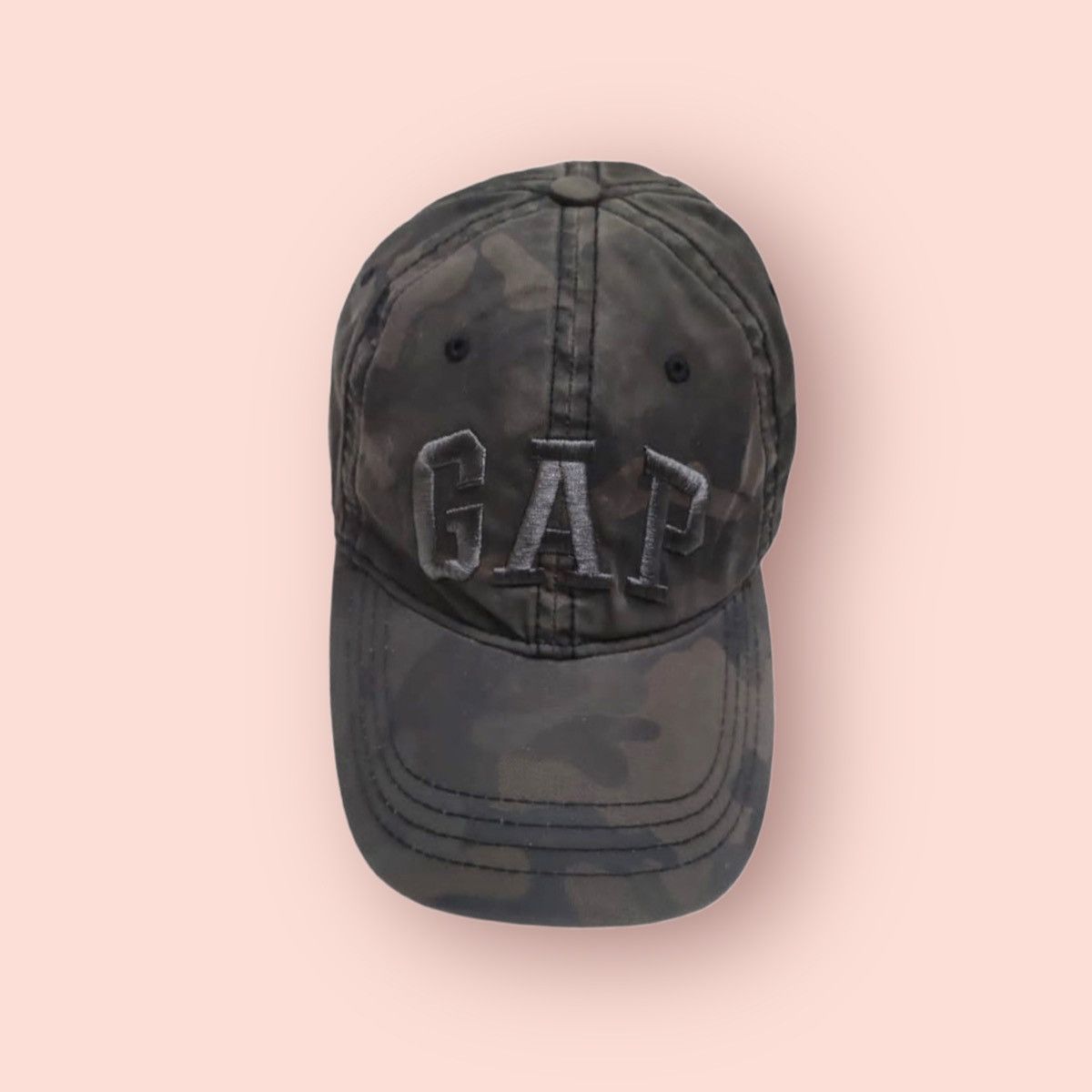 Gap VINTAGE GAP BLACK CAMO STRAPBACK Size ONE SIZE - 5 Thumbnail