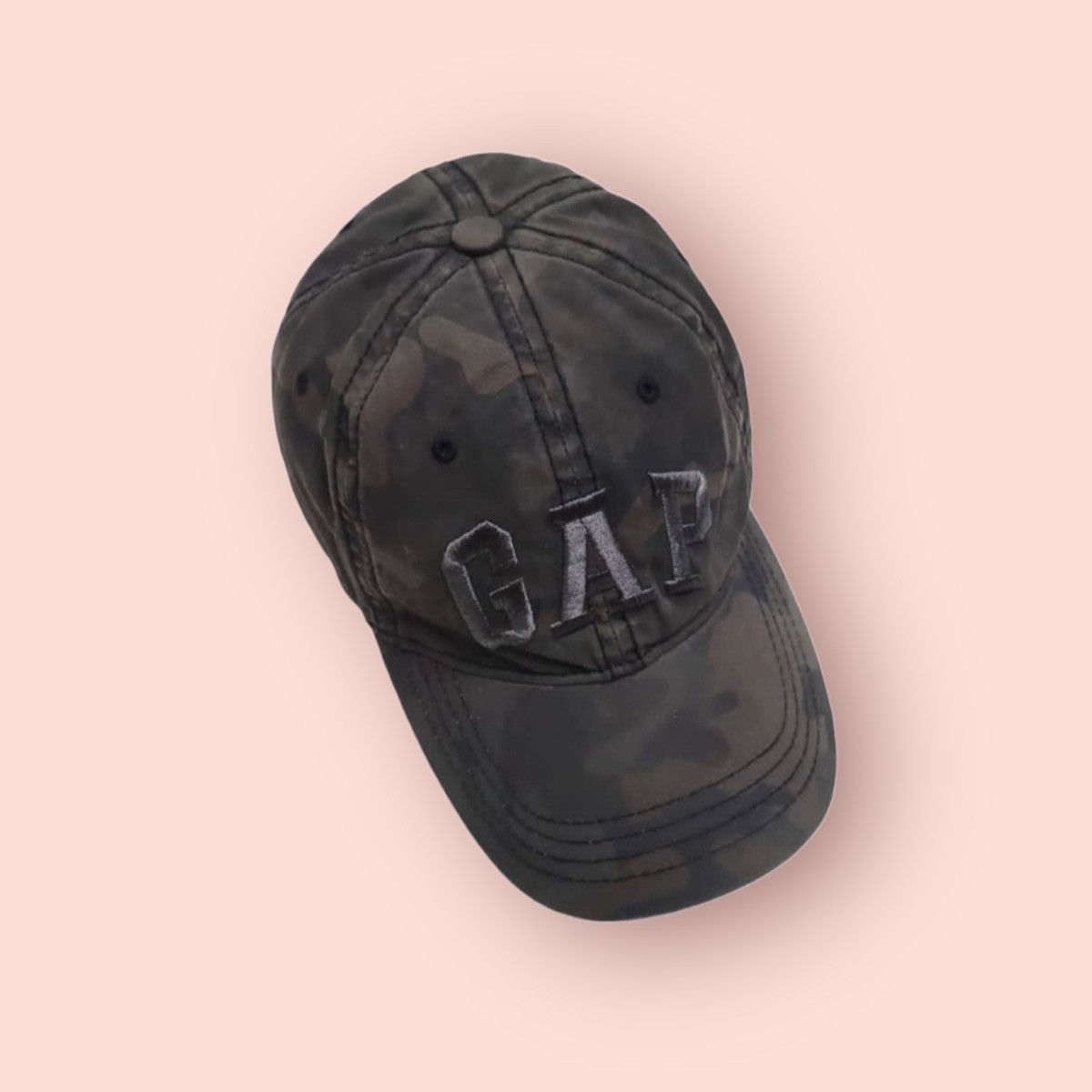Gap VINTAGE GAP BLACK CAMO STRAPBACK Size ONE SIZE - 6 Thumbnail