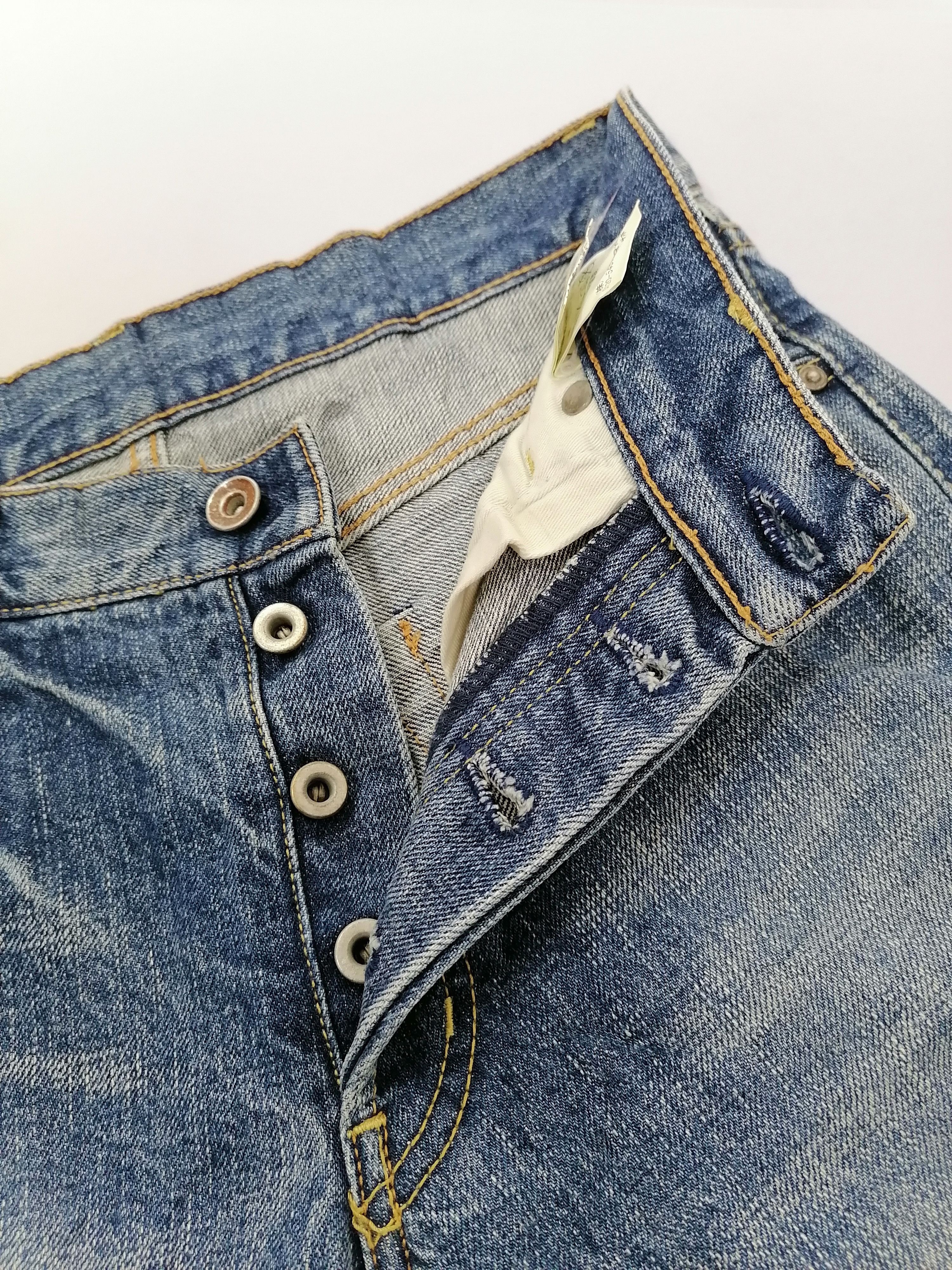 Japanese Brand × Journal Standard Journal Standard Fly Button Selvedge Denim Jeans Size US 29 - 5 Thumbnail