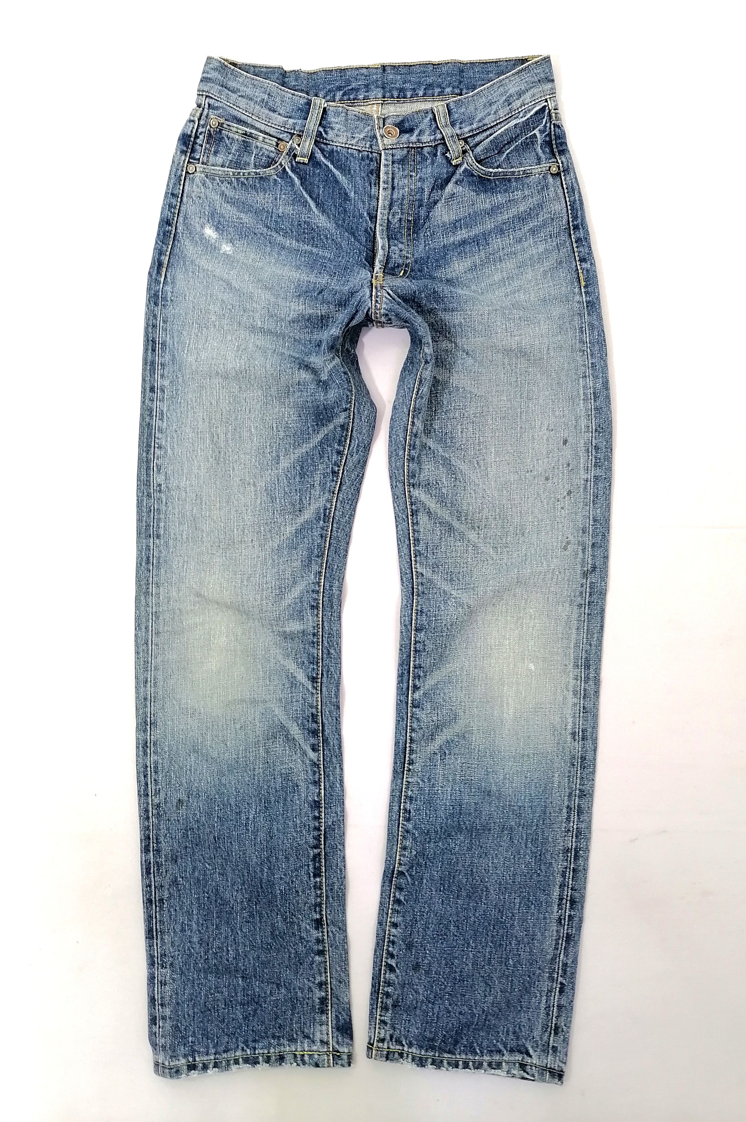 Japanese Brand × Journal Standard Journal Standard Fly Button Selvedge Denim Jeans Size US 29 - 2 Thumbnail