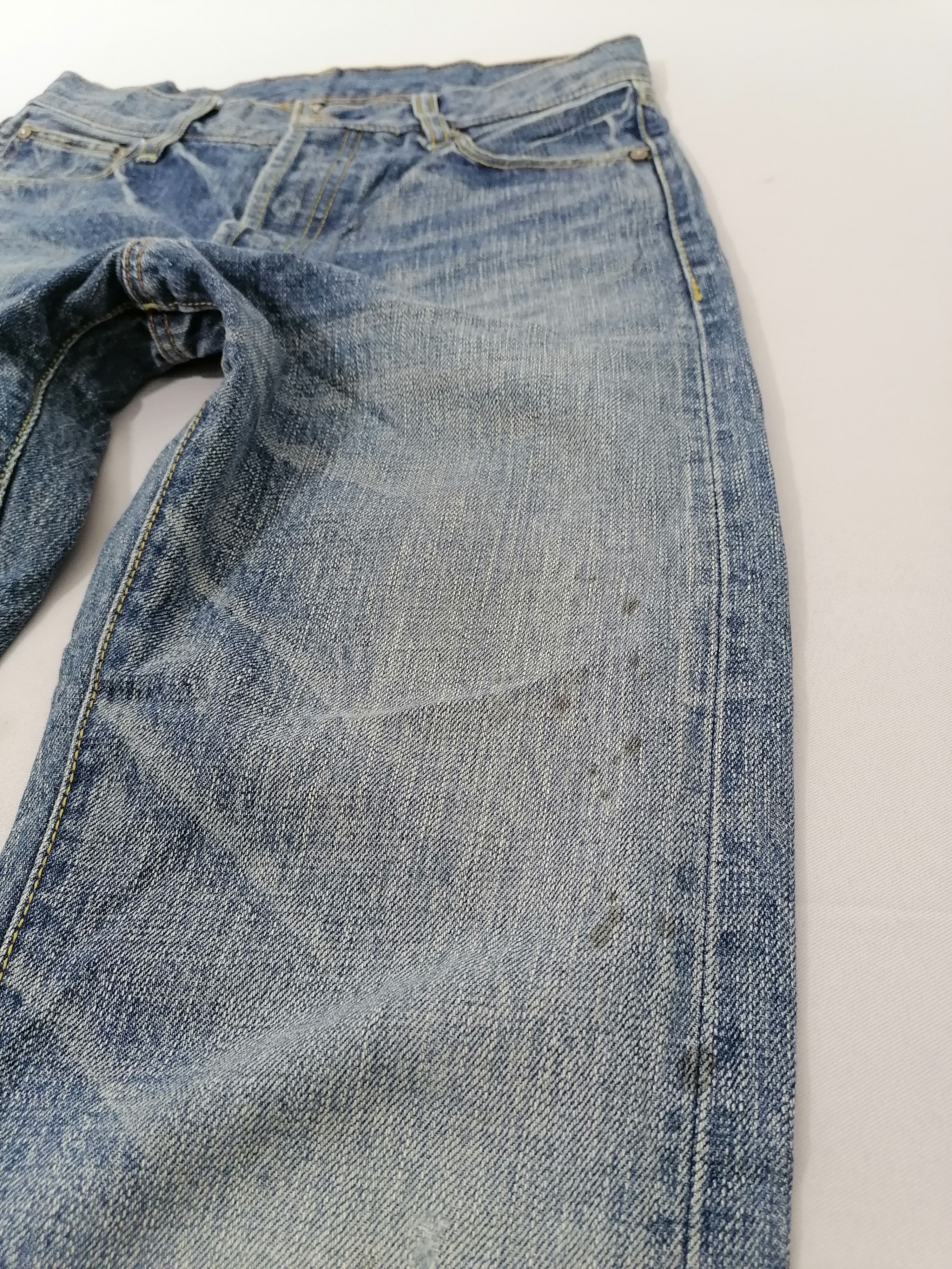 Japanese Brand × Journal Standard Journal Standard Fly Button Selvedge Denim Jeans Size US 29 - 3 Thumbnail