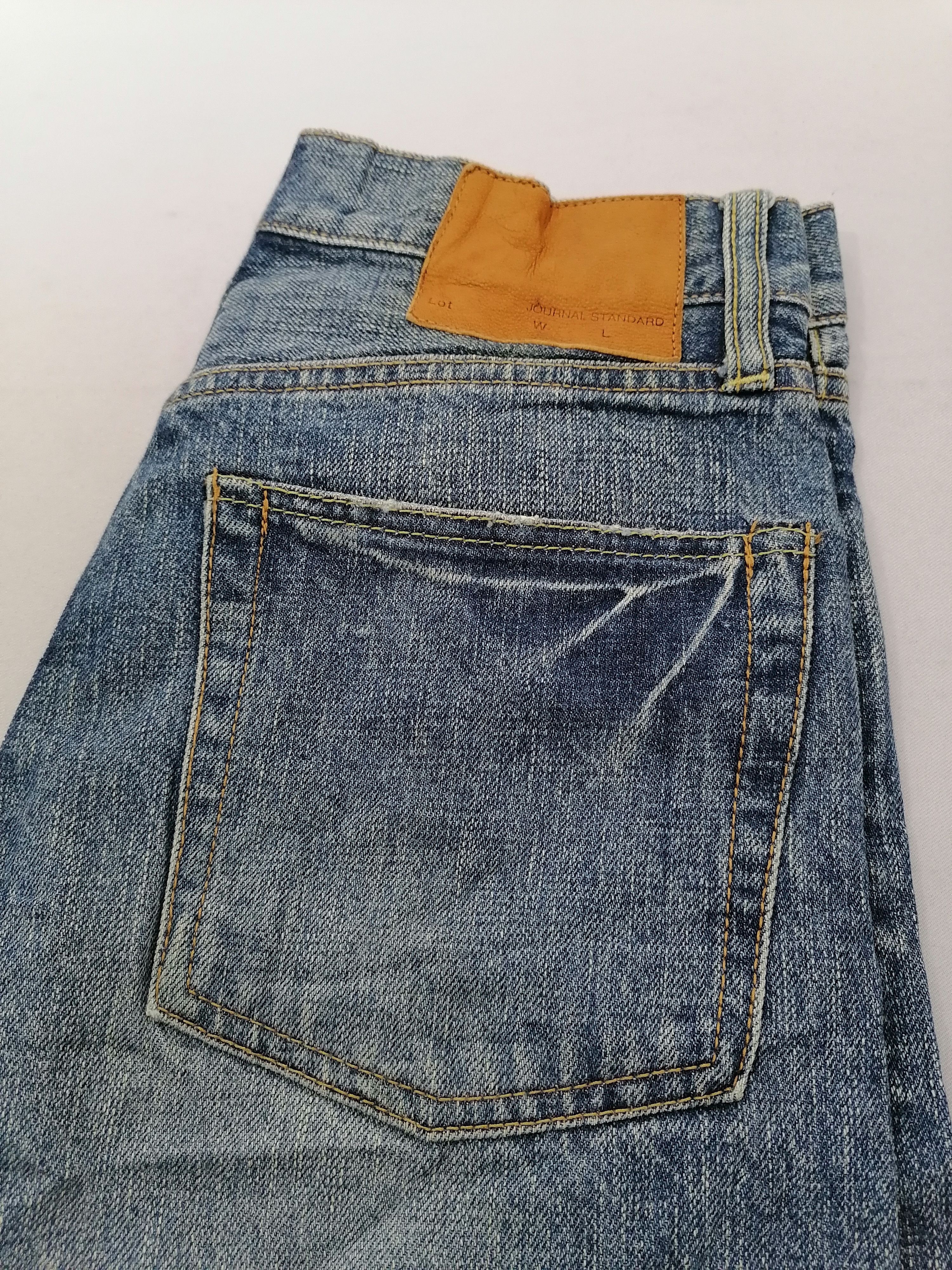 Japanese Brand × Journal Standard Journal Standard Fly Button Selvedge Denim Jeans Size US 29 - 8 Thumbnail