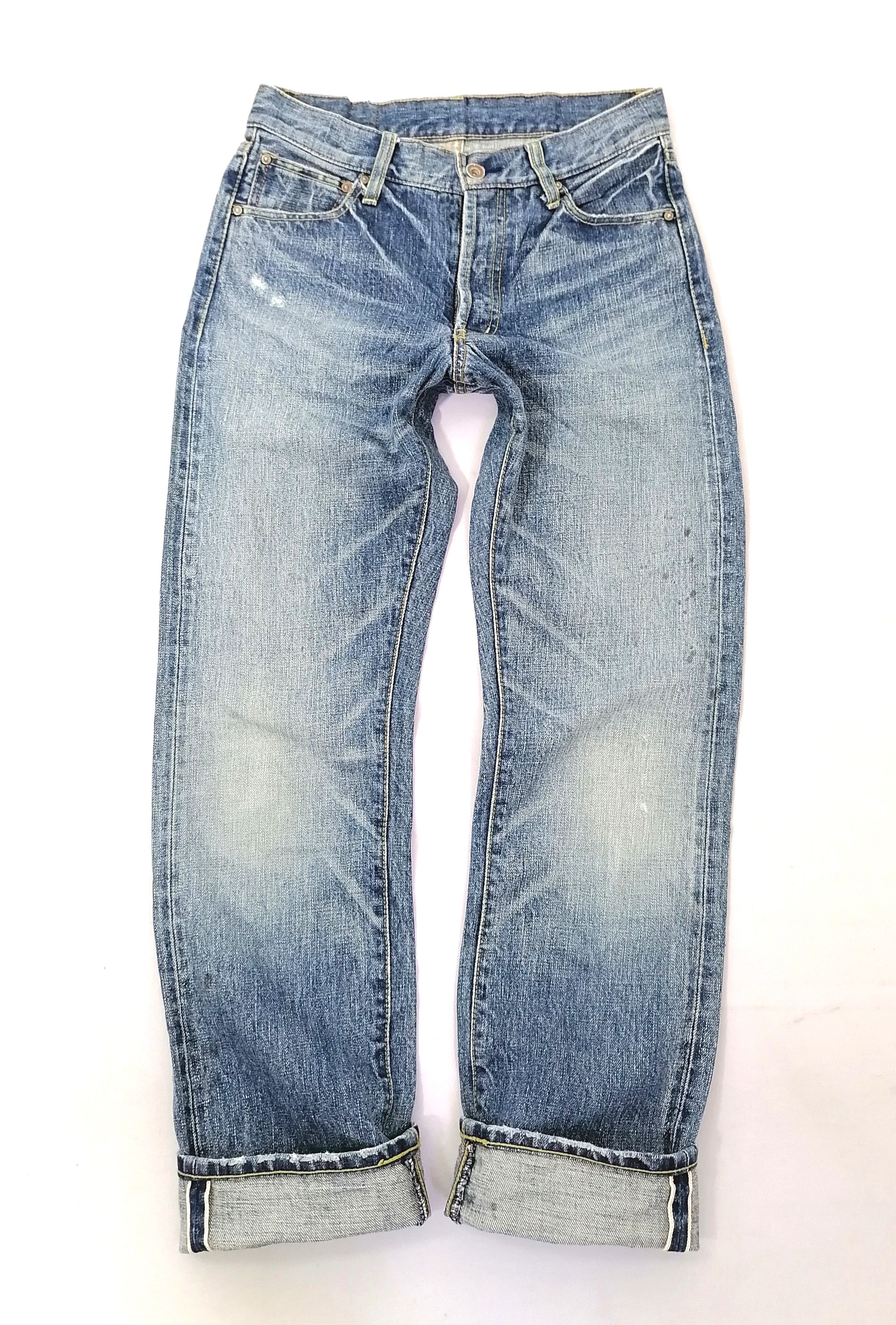 Japanese Brand × Journal Standard Journal Standard Fly Button Selvedge Denim Jeans Size US 29 - 1 Thumbnail