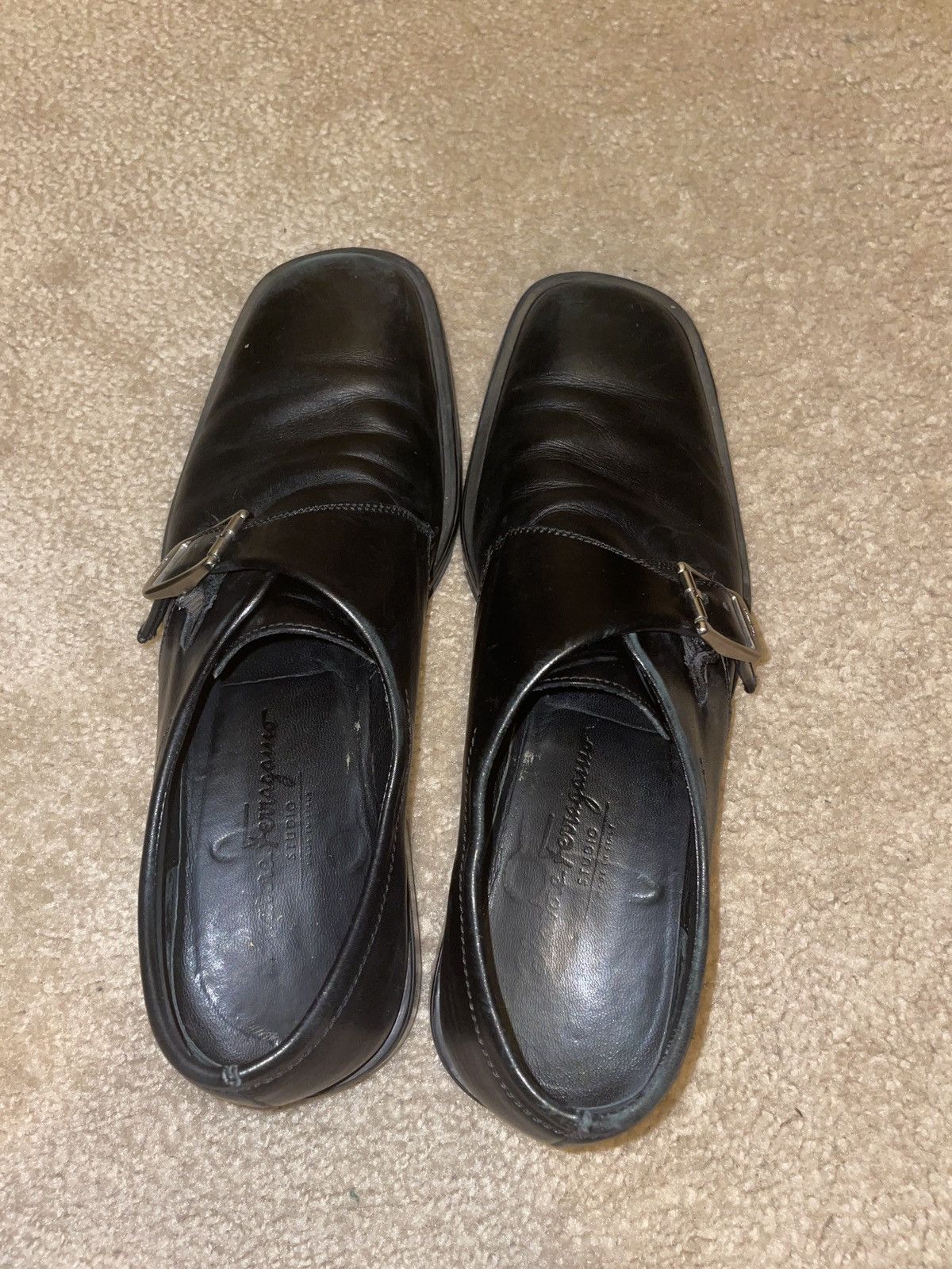 Vintage Vintage Ferragamo Loafers Size US 8.5 / EU 41-42 - 2 Preview