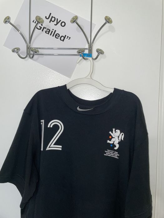 nike off white mercurial tee