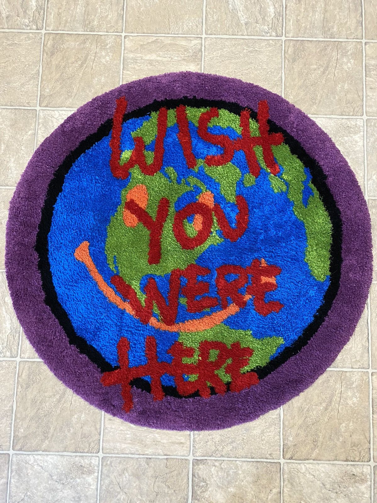 Travis Scott Travis Scott Astroworld Rug. WISH YOU WERE HERE RUG | Grailed