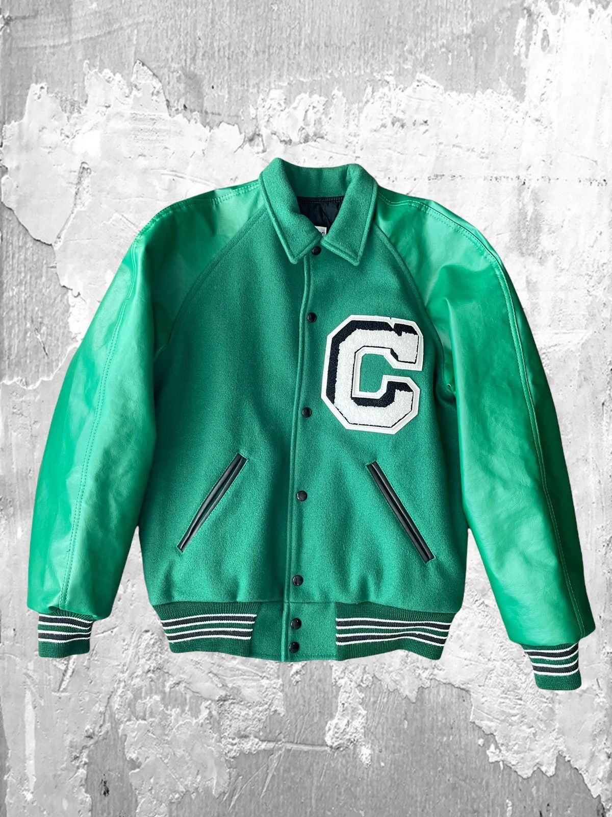 Made In Usa Varsity Jacket Grailed