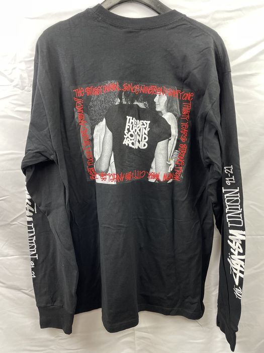 Stussy L stussy best fuckin sound tee t shirt L/S nwt | Grailed