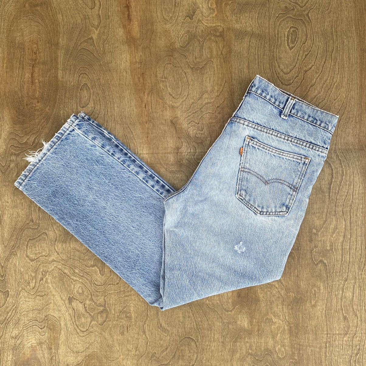 90's Orange Tab Light Wash Denim Jeans by Levi's