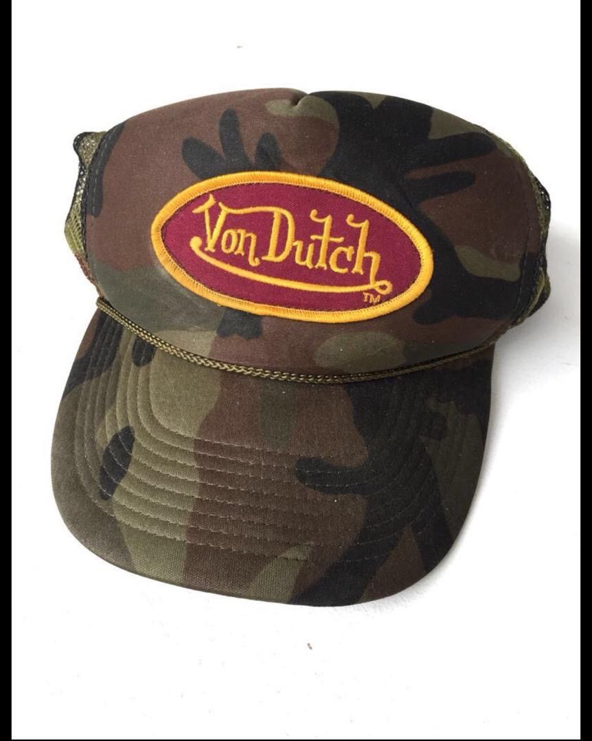 Von Dutch 🔥Von Dutch Camo Trucker Snap Button Size ONE SIZE - 2 Thumbnail