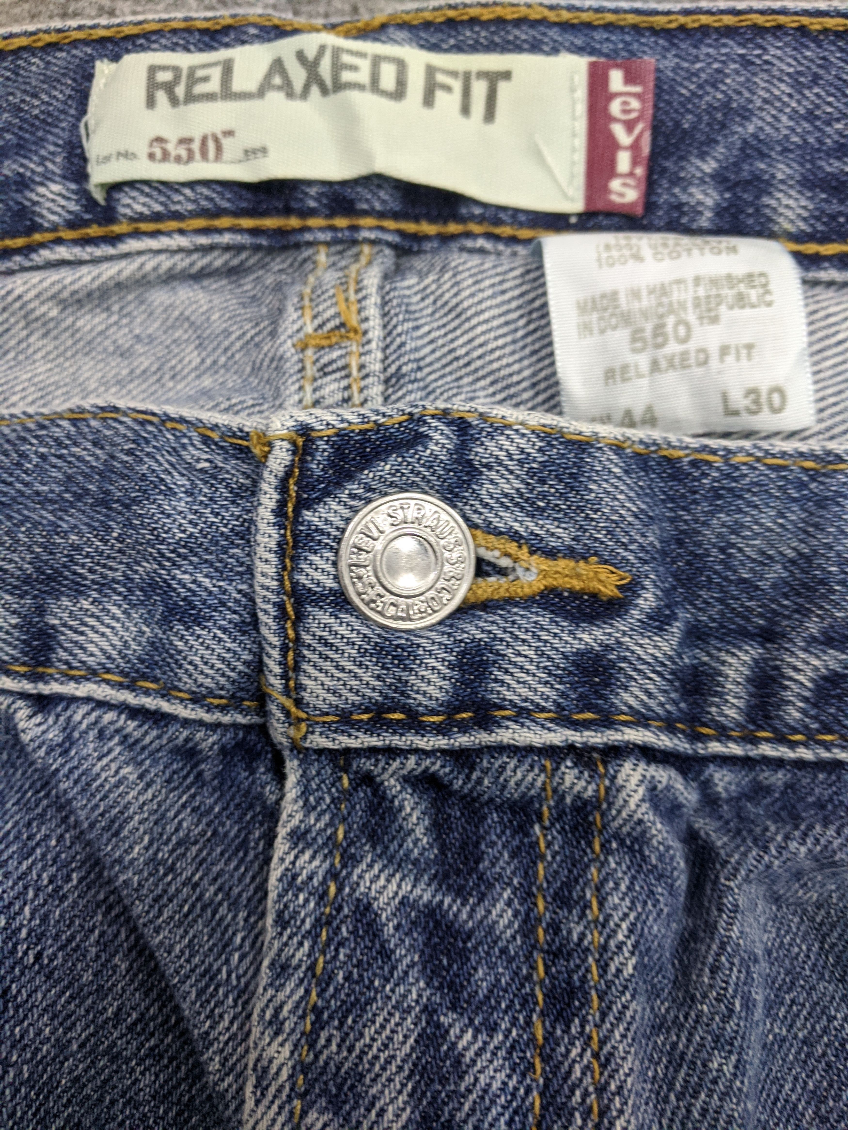 Levi's Vintage Levis 550 Jeans DP0792 Size US 42 / EU 58 - 10 Thumbnail
