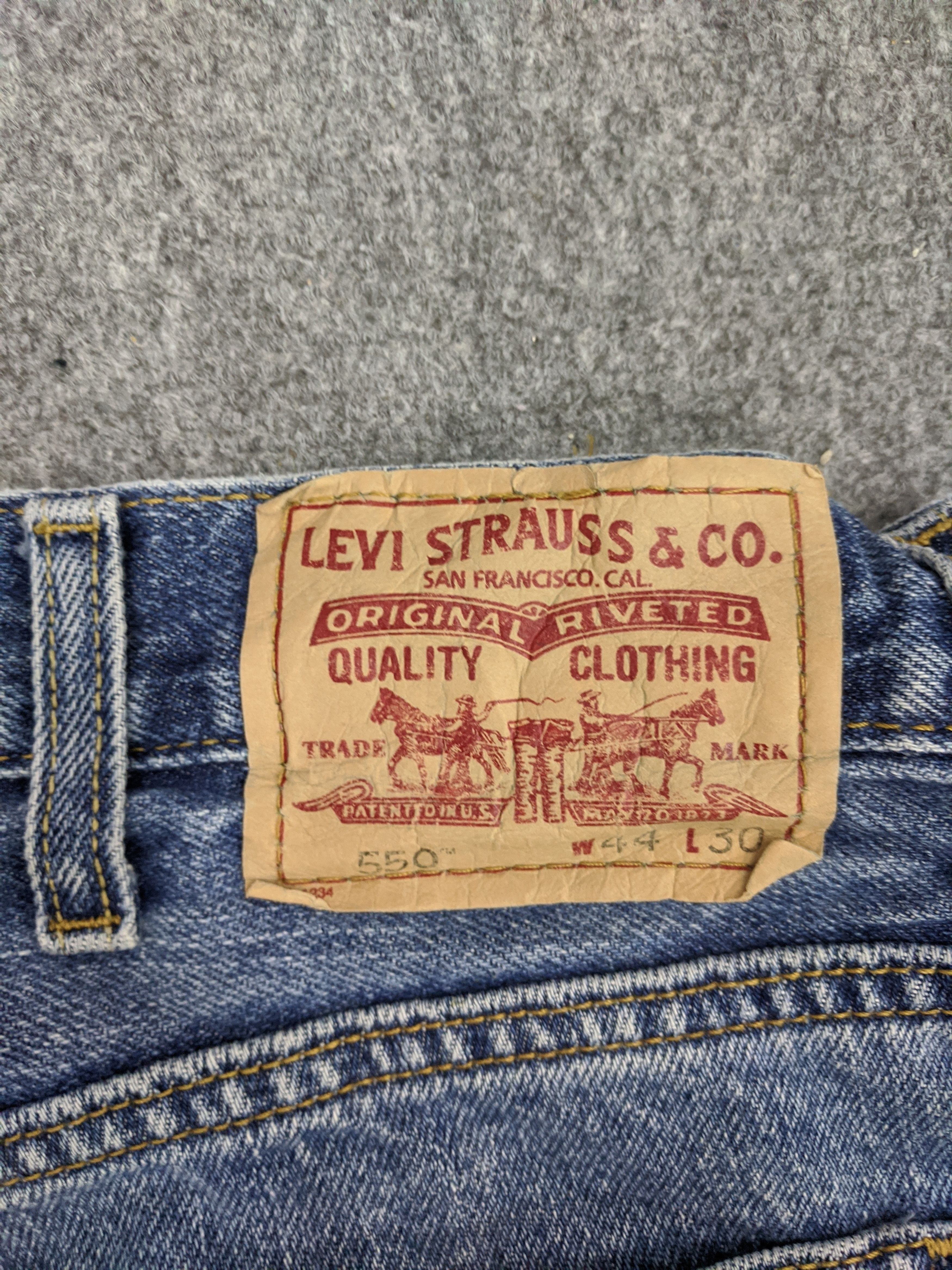 Levi's Vintage Levis 550 Jeans DP0792 Size US 42 / EU 58 - 5 Thumbnail