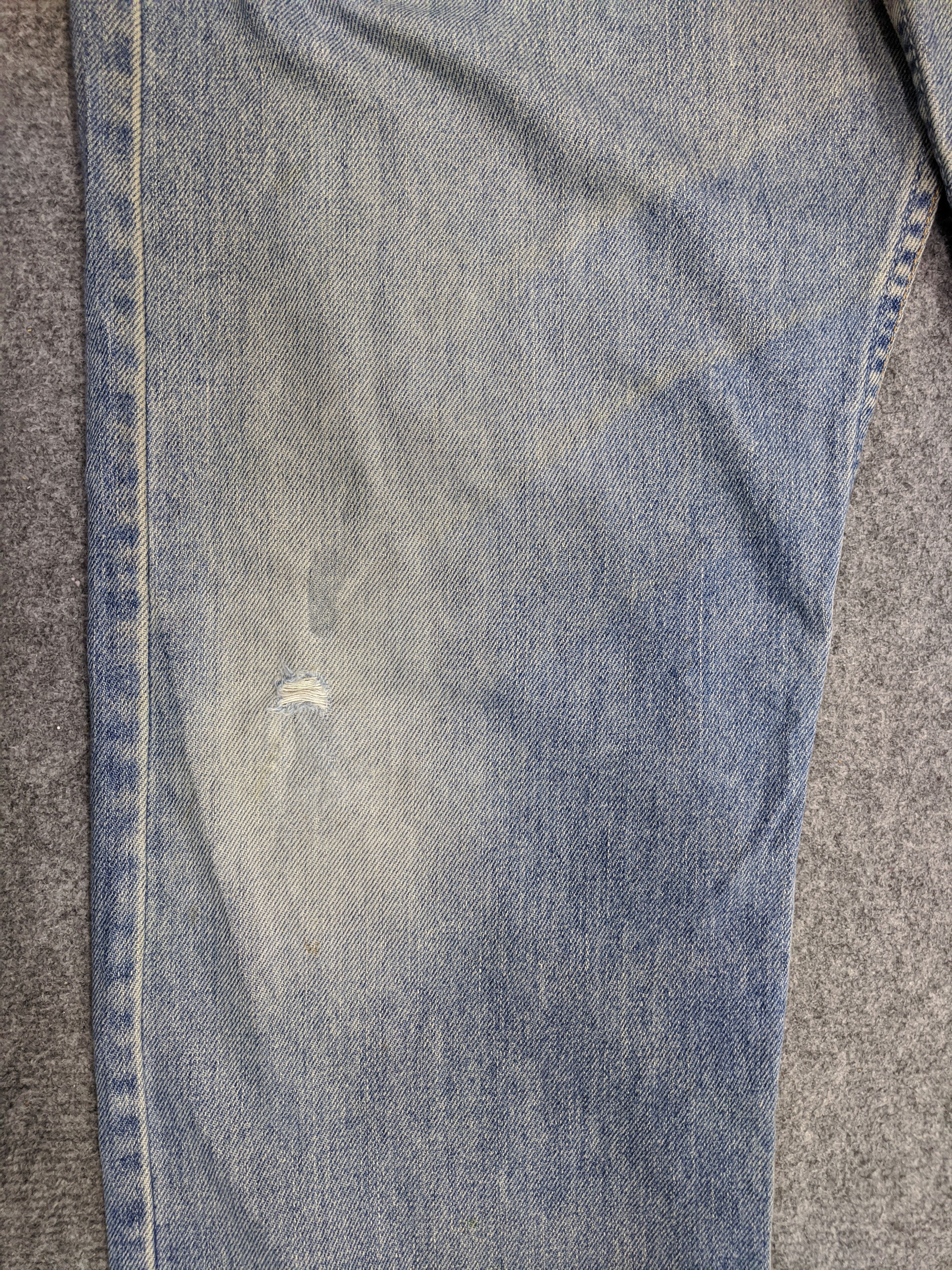 Levi's Vintage Levis 505 Light Wash Jeans DP0793 Size US 38 / EU 54 - 12 Thumbnail