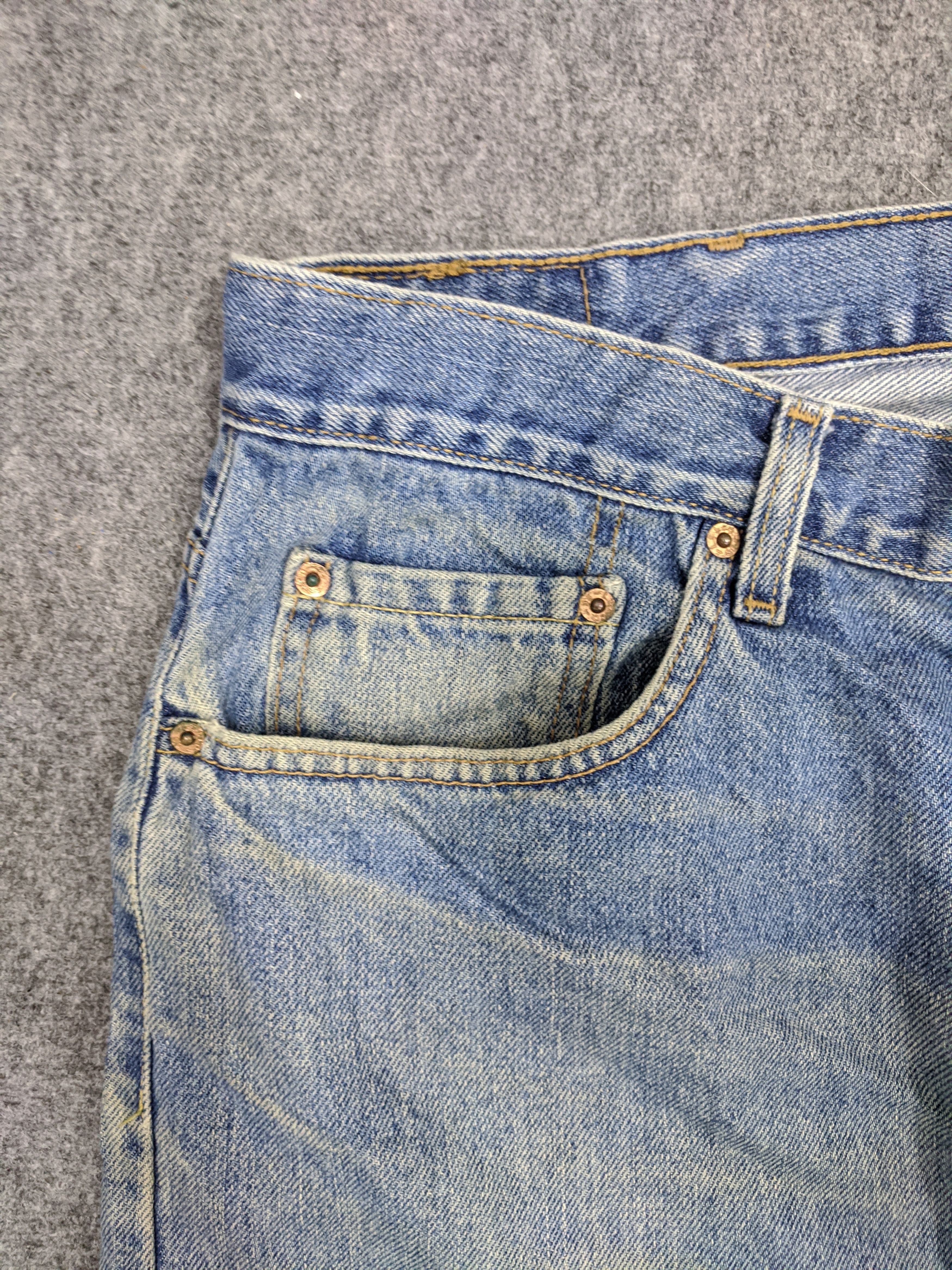 Levi's Vintage Levis 505 Light Wash Jeans DP0793 Size US 38 / EU 54 - 9 Thumbnail