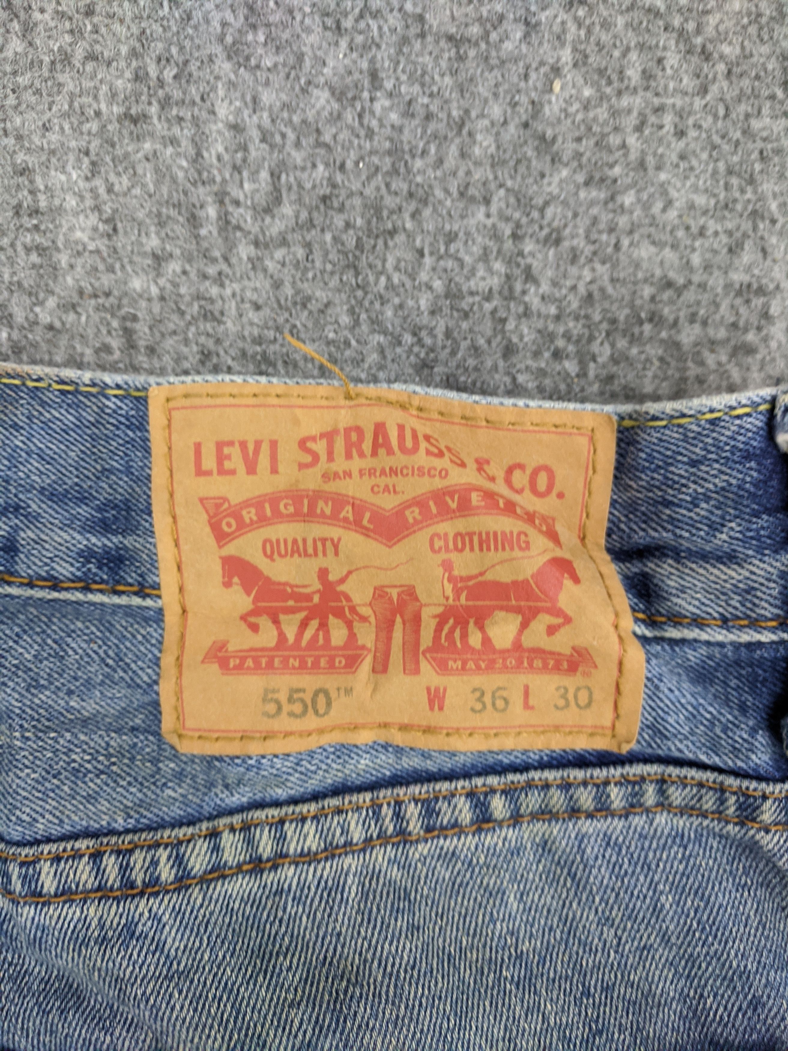Levi's Vintage Levis 550 Jeans DP0794 Size US 39 - 11 Thumbnail