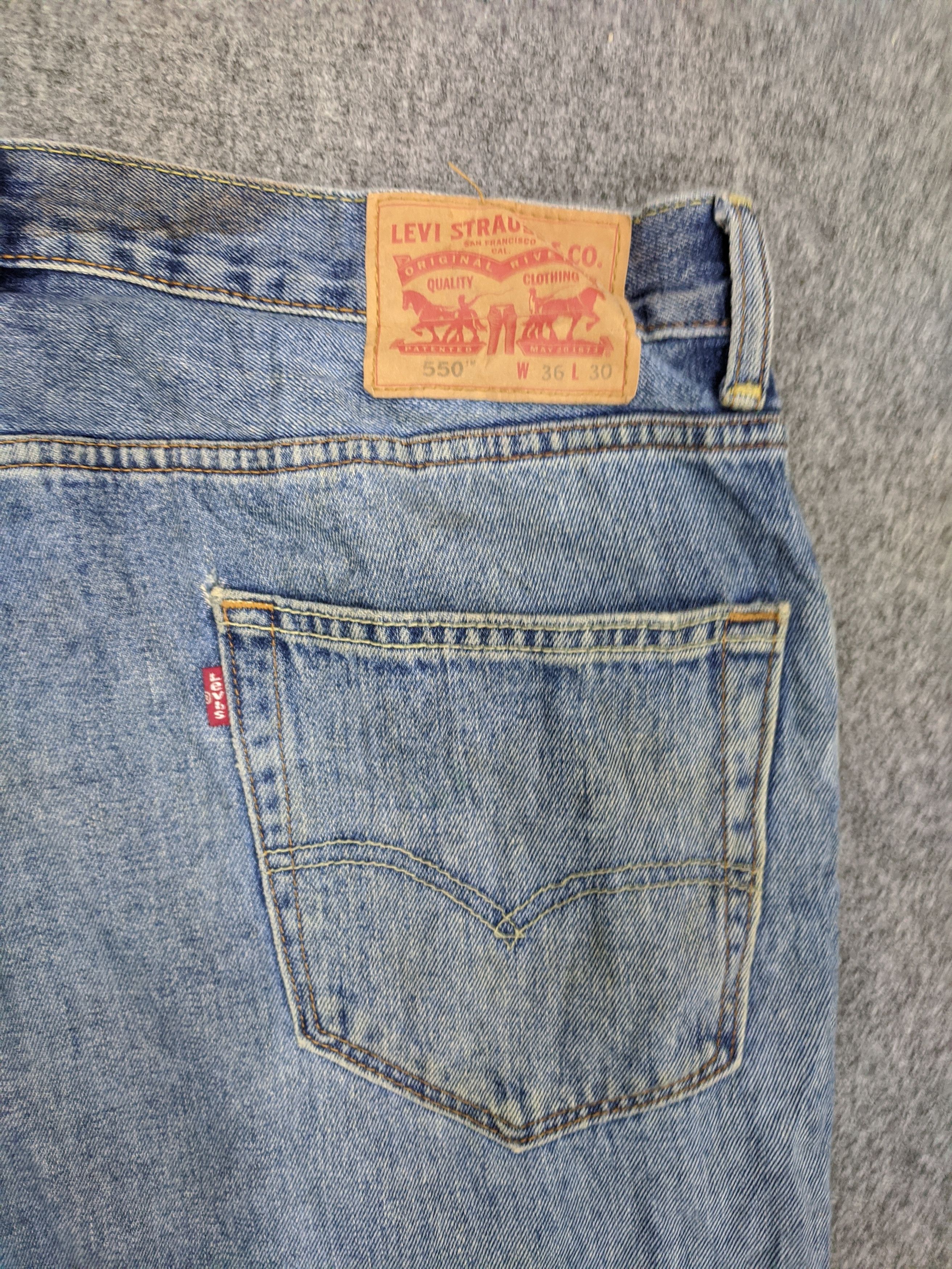 Levi's Vintage Levis 550 Jeans DP0794 Size US 39 - 10 Thumbnail