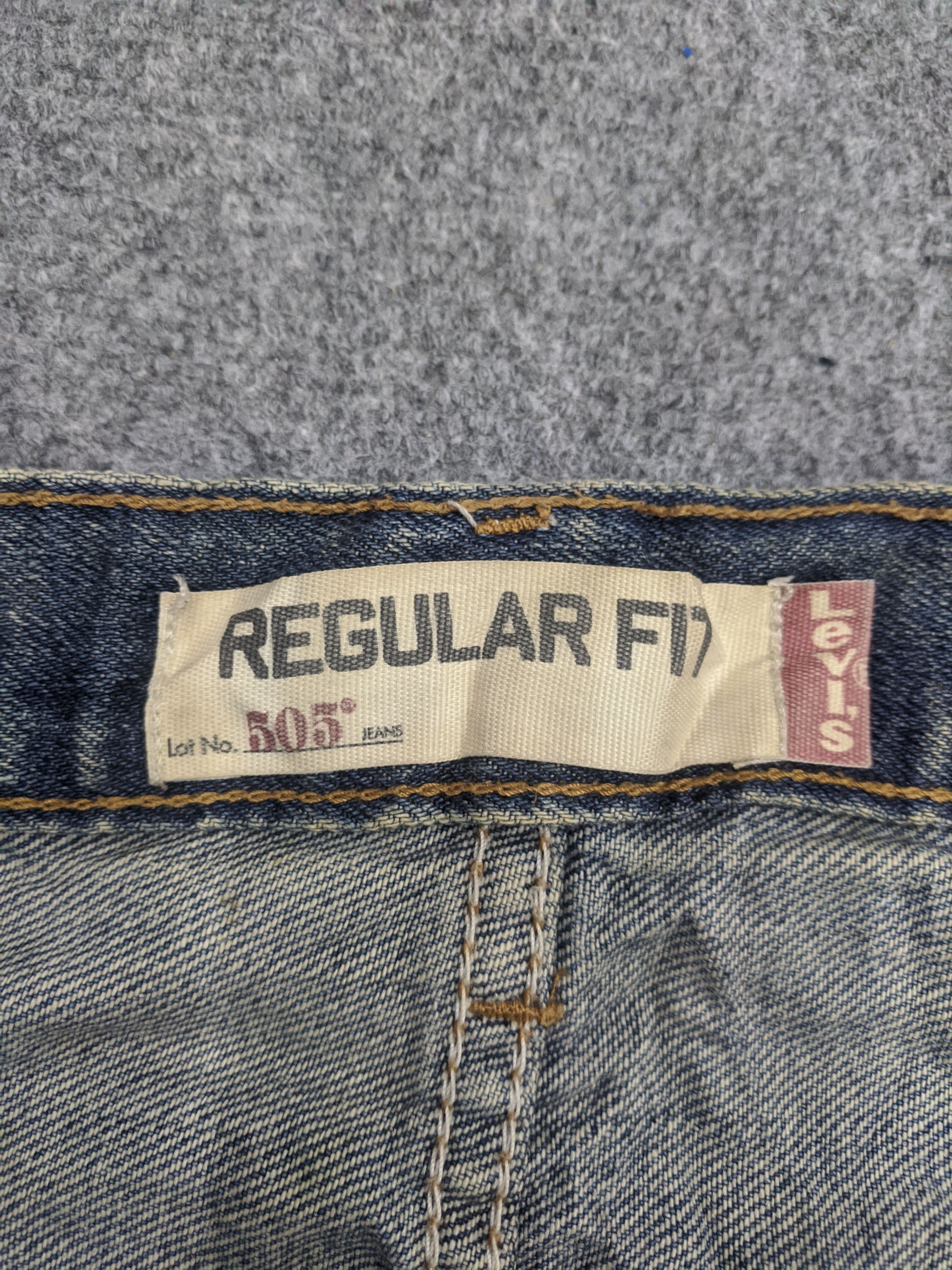 Levi's Vintage Levis 505 Light Wash Jeans DP0798 Size US 40 / EU 56 - 8 Thumbnail