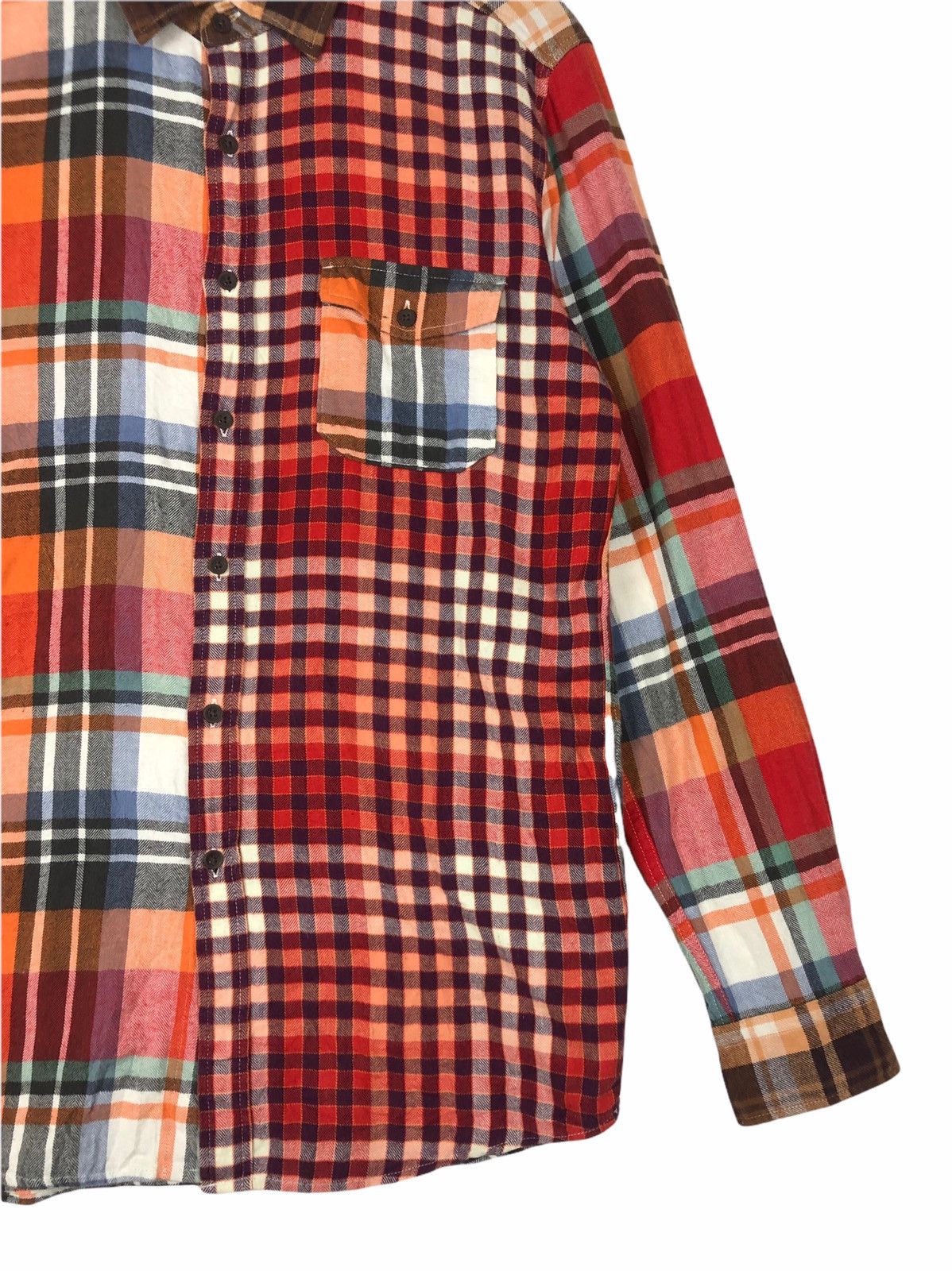 Flannel × Uniqlo Flannel Uniqlo Plaid Tartan Button Ups Shirt Size US L / EU 52-54 / 3 - 5 Thumbnail