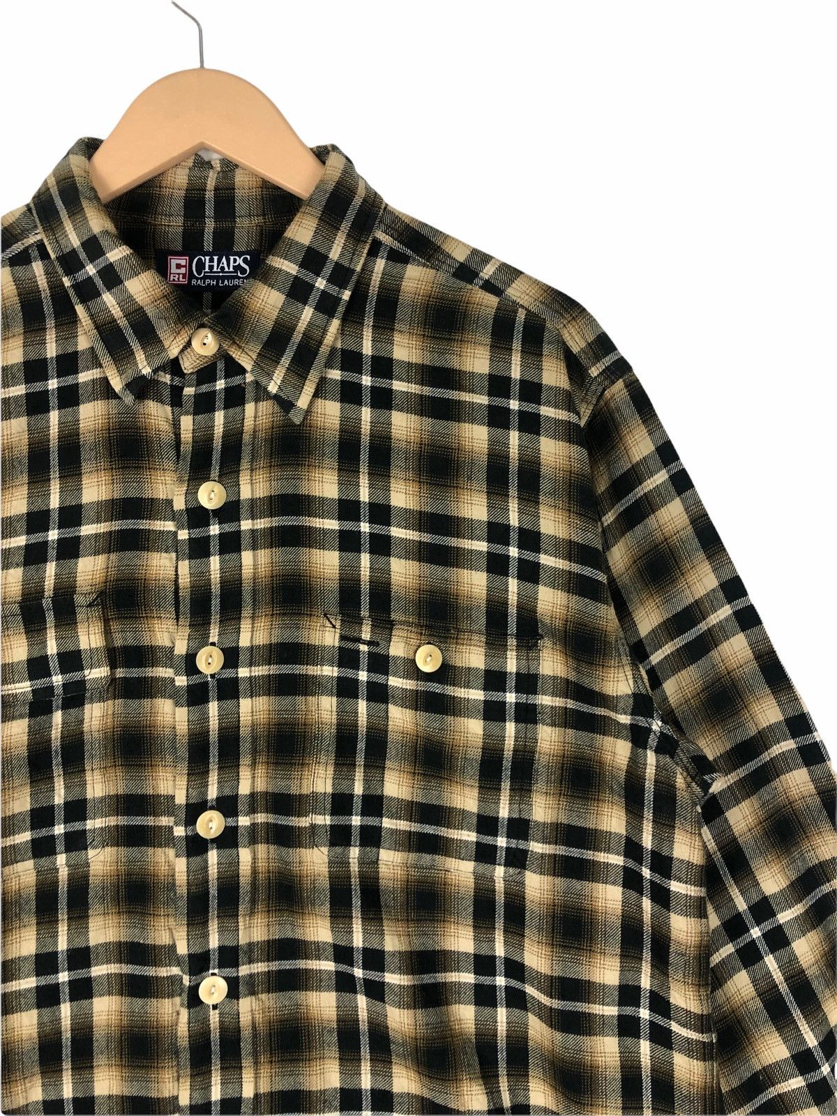 Chaps Ralph Lauren × Flannel Flannel Chaps Shadow Plaid Button Ups Shirt Size US L / EU 52-54 / 3 - 6 Thumbnail
