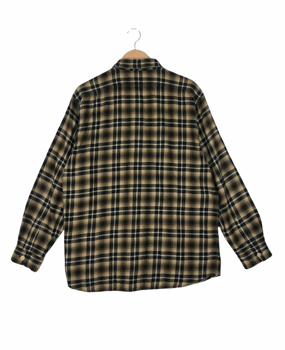 Chaps Ralph Lauren × Flannel Flannel Chaps Shadow Plaid Button Ups Shirt Size US L / EU 52-54 / 3 - 2 Thumbnail