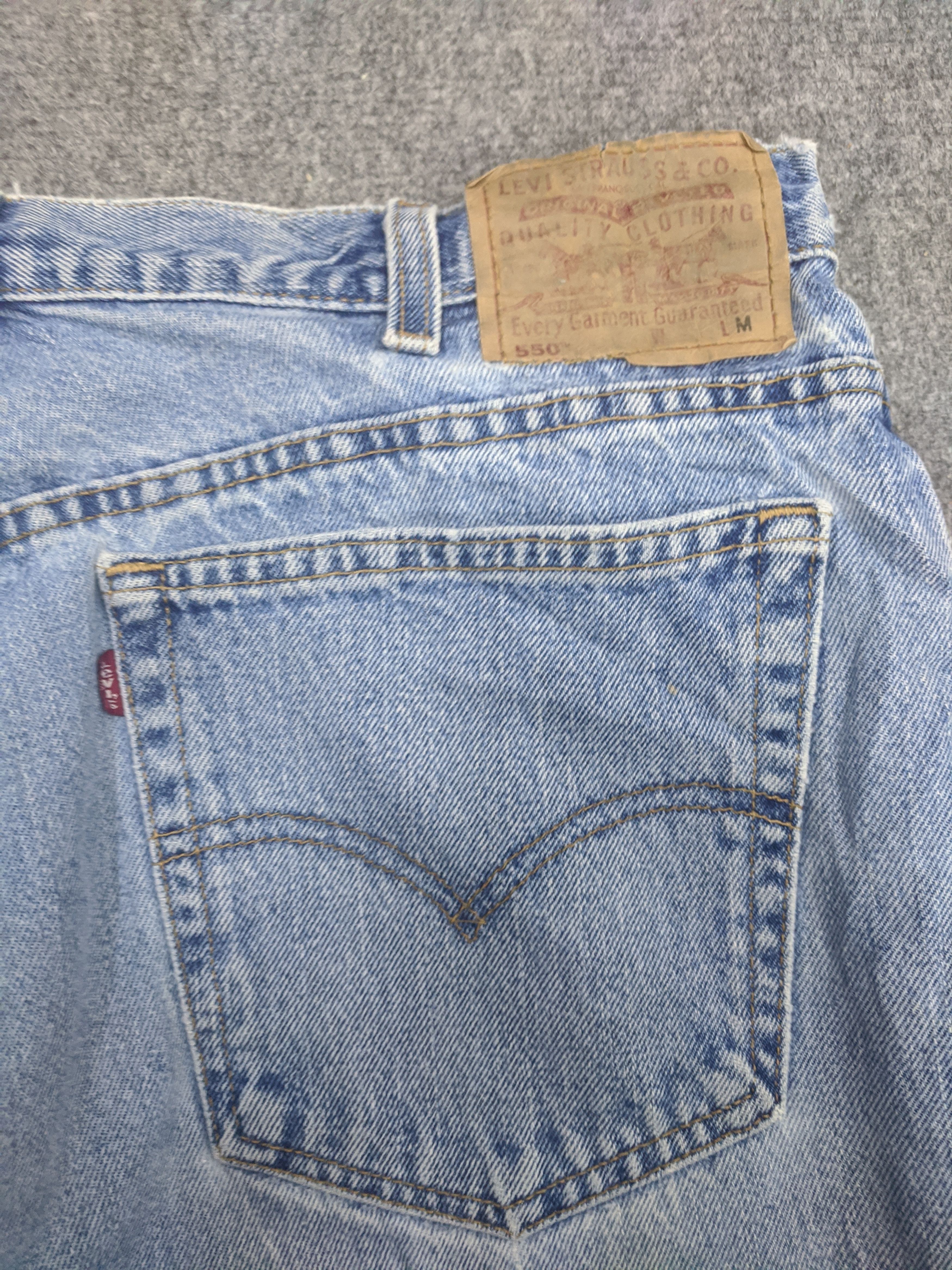 Levi's Vintage Levis 550 Jeans DP0796 Size US 38 / EU 54 - 13 Thumbnail