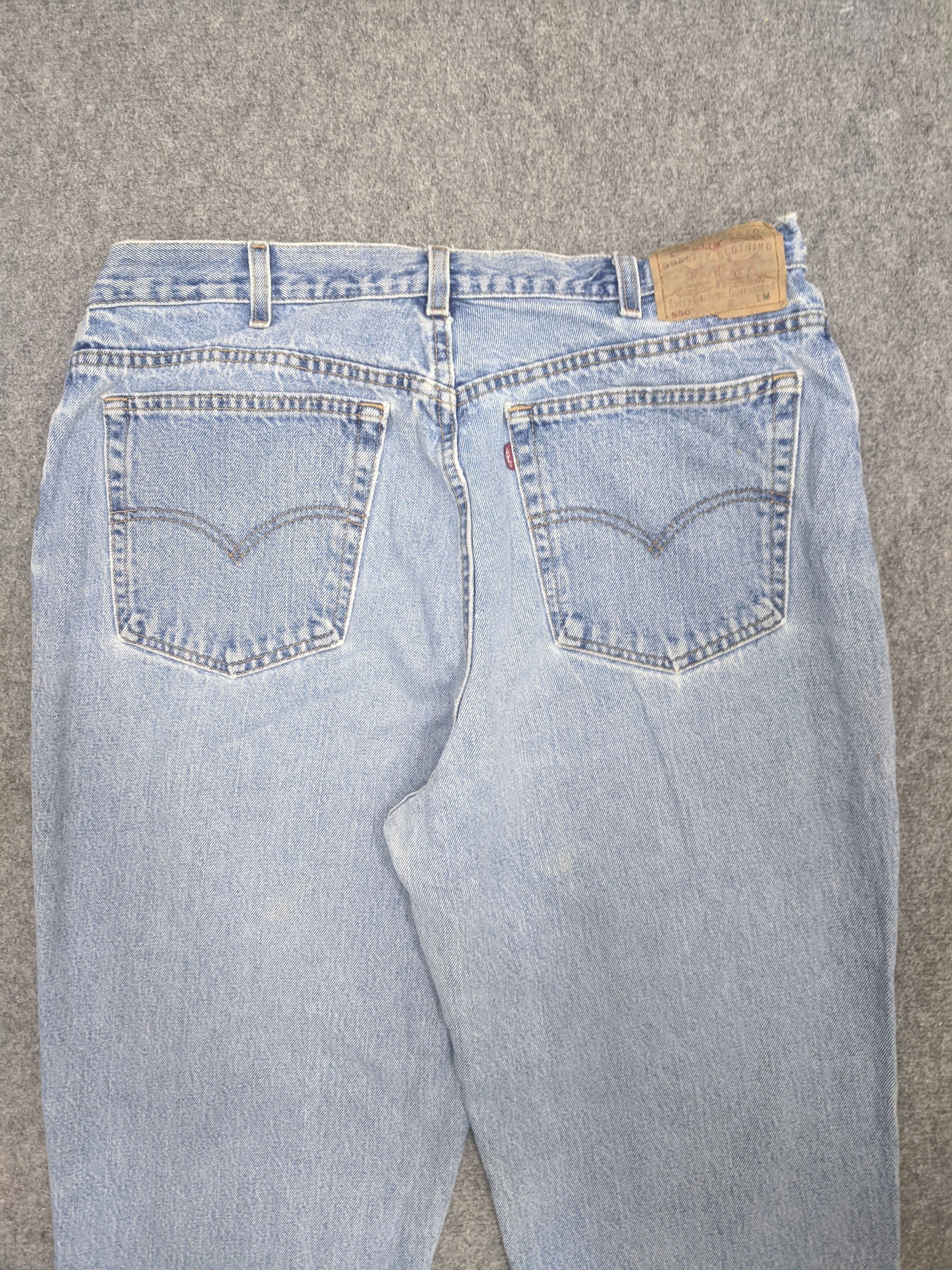 Levi's Vintage Levis 550 Jeans DP0796 Size US 38 / EU 54 - 4 Thumbnail