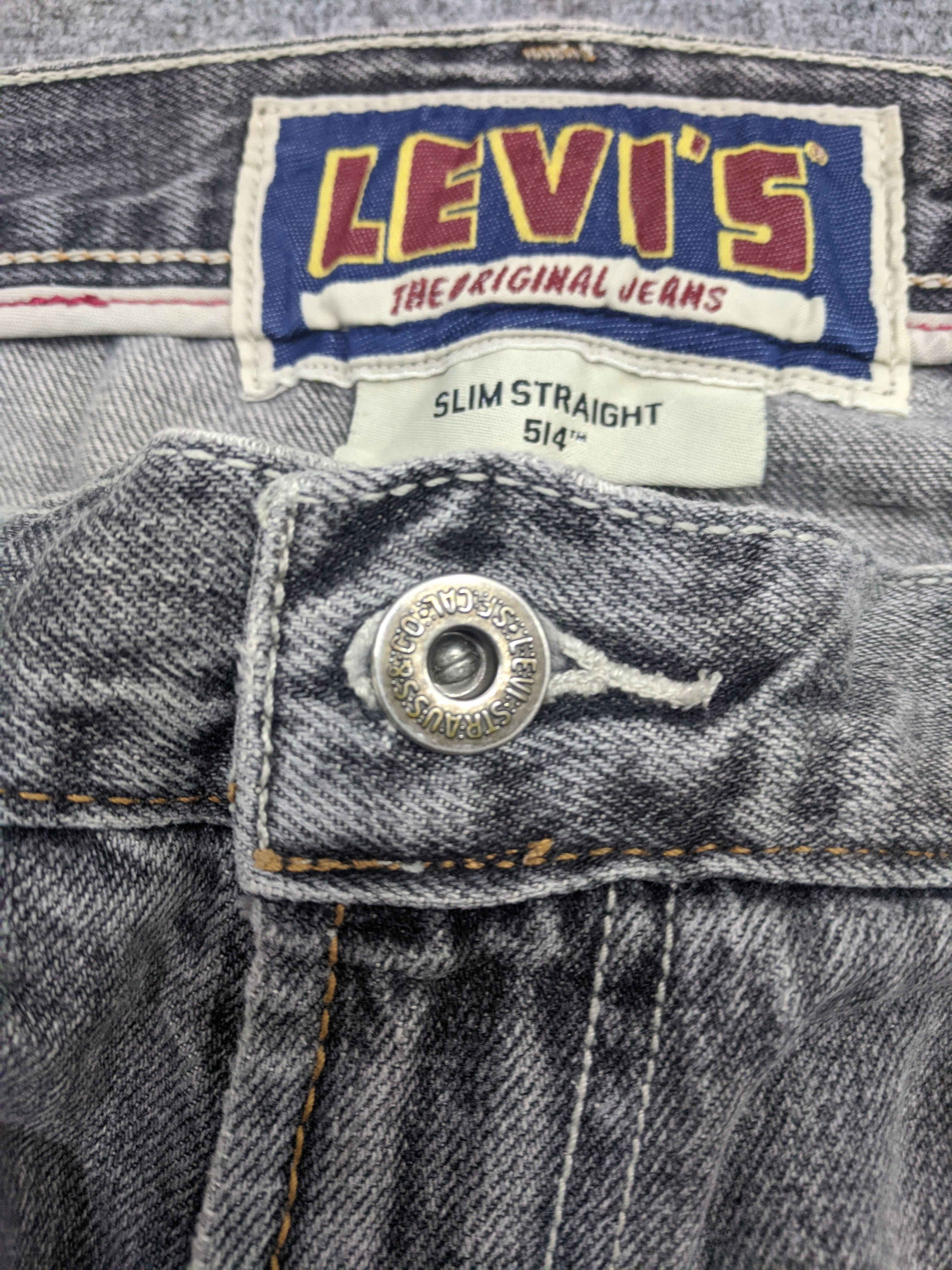 Levi's Vintage Levis 514 Jeans DP0801 Size US 37 - 10 Thumbnail