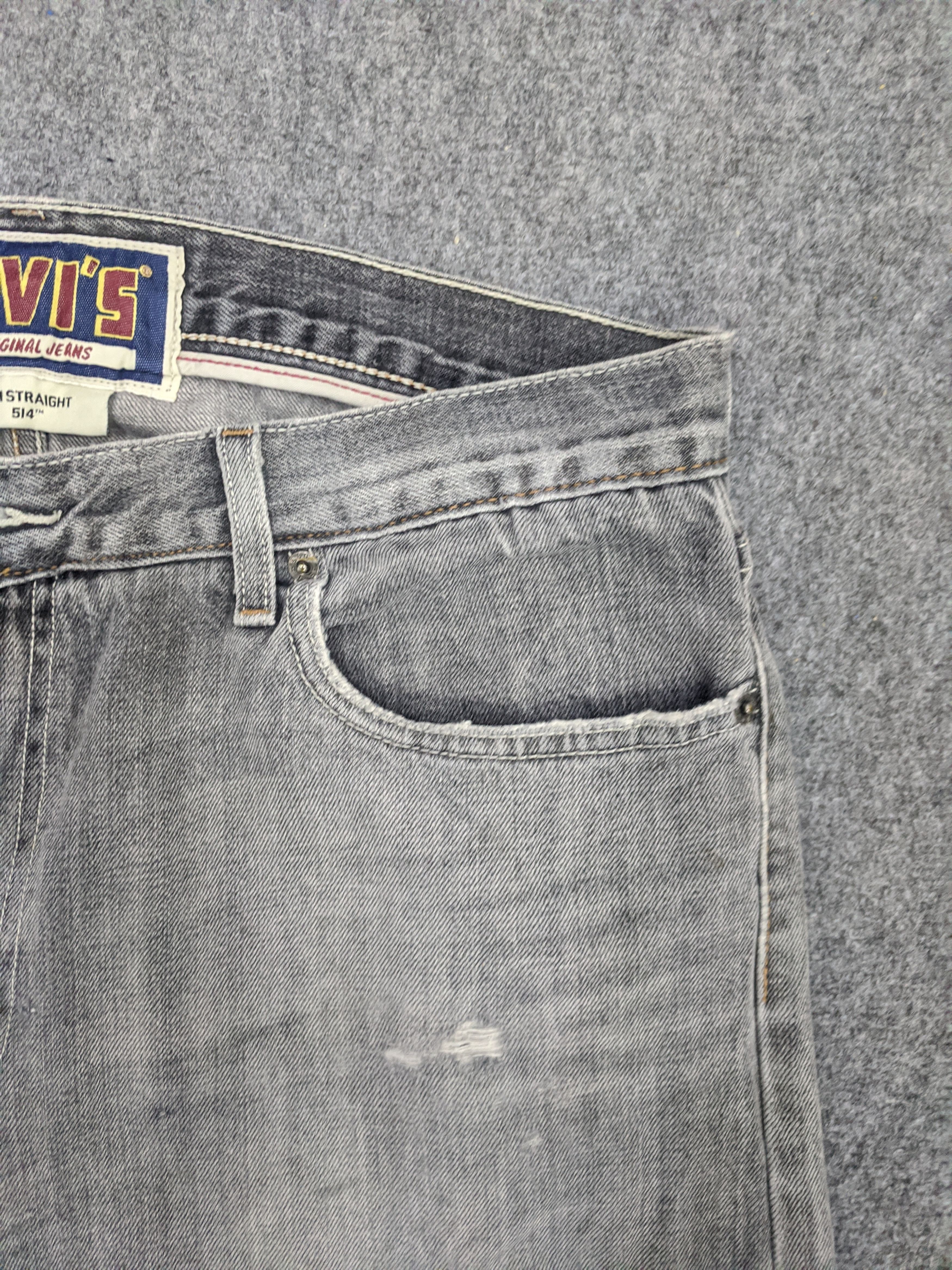 Levi's Vintage Levis 514 Jeans DP0801 Size US 37 - 8 Thumbnail