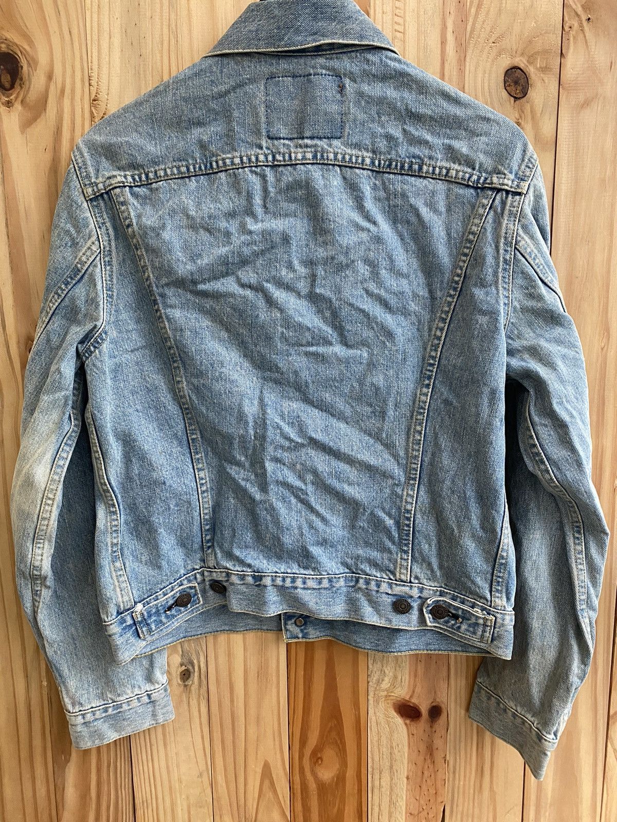 Levi's 1992 Big E LEVIS Trucker Denim Light wash Jacket Size US S / EU 44-46 / 1 - 7 Thumbnail