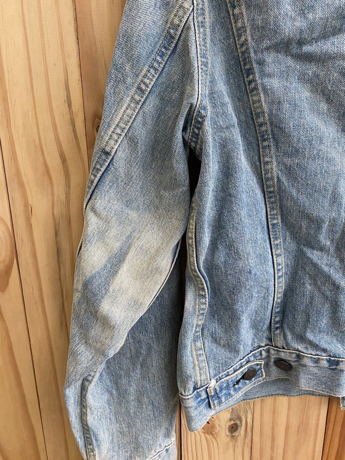 Levi's 1992 Big E LEVIS Trucker Denim Light wash Jacket Size US S / EU 44-46 / 1 - 8 Thumbnail
